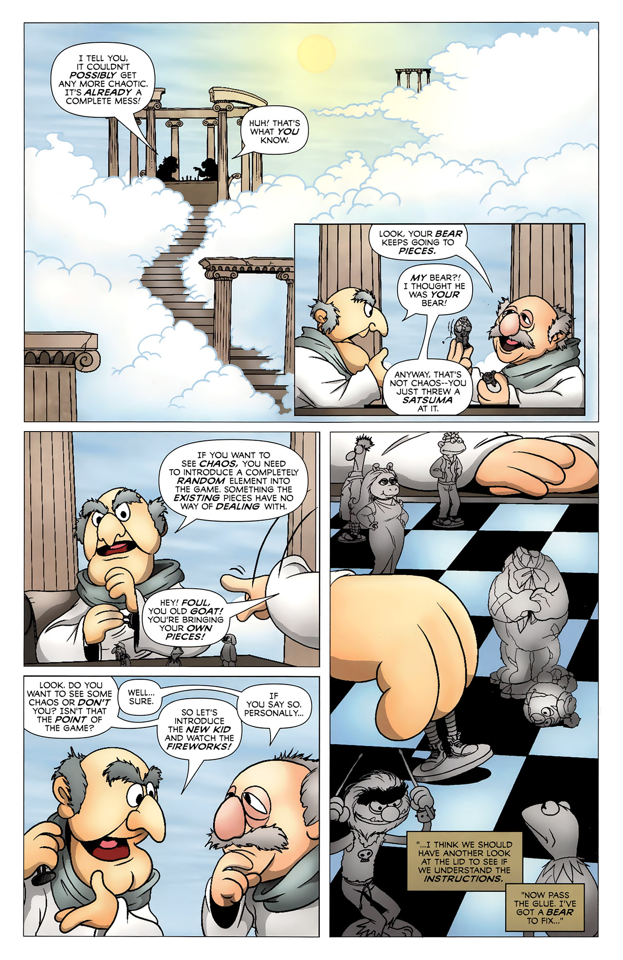 Read online The Muppet Show: The Comic Book comic -  Issue #4 - 4