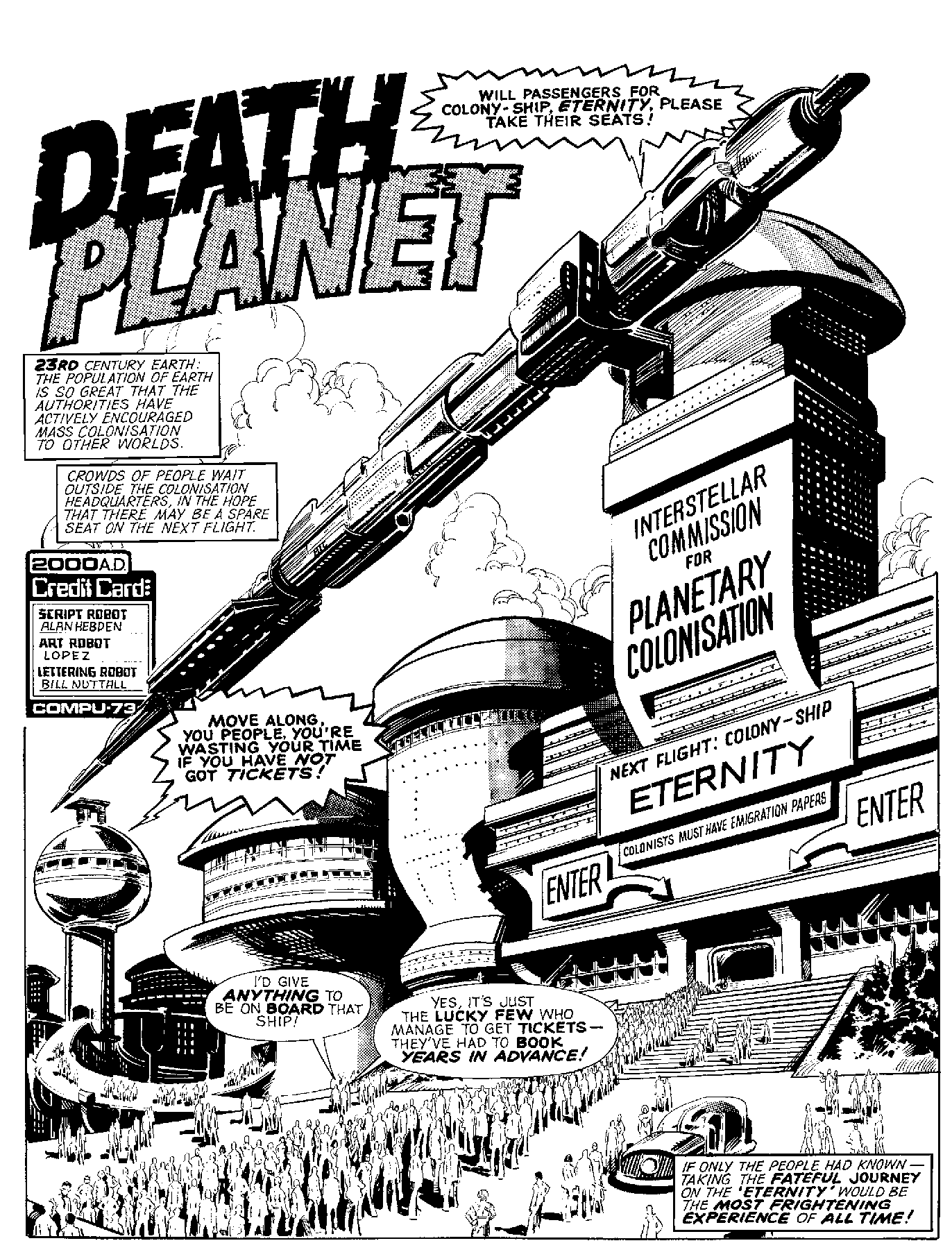 Read online Planet of the Damned & Death Planet comic -  Issue # TPB - 56