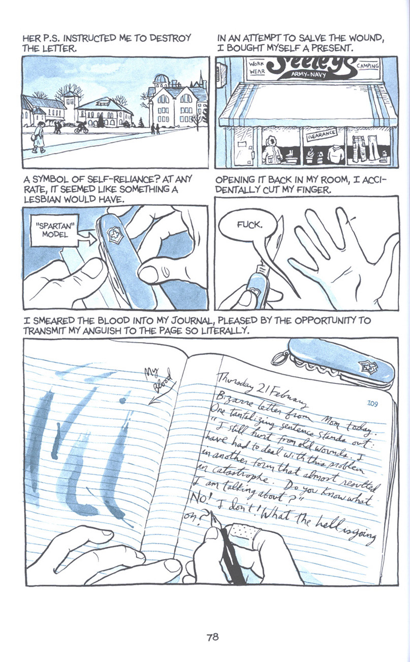 Read online Fun Home: A Family Tragicomic comic -  Issue # TPB - 85