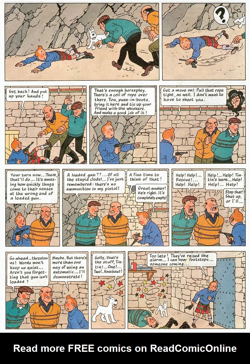 Read online The Adventures of Tintin comic -  Issue #7 - 52