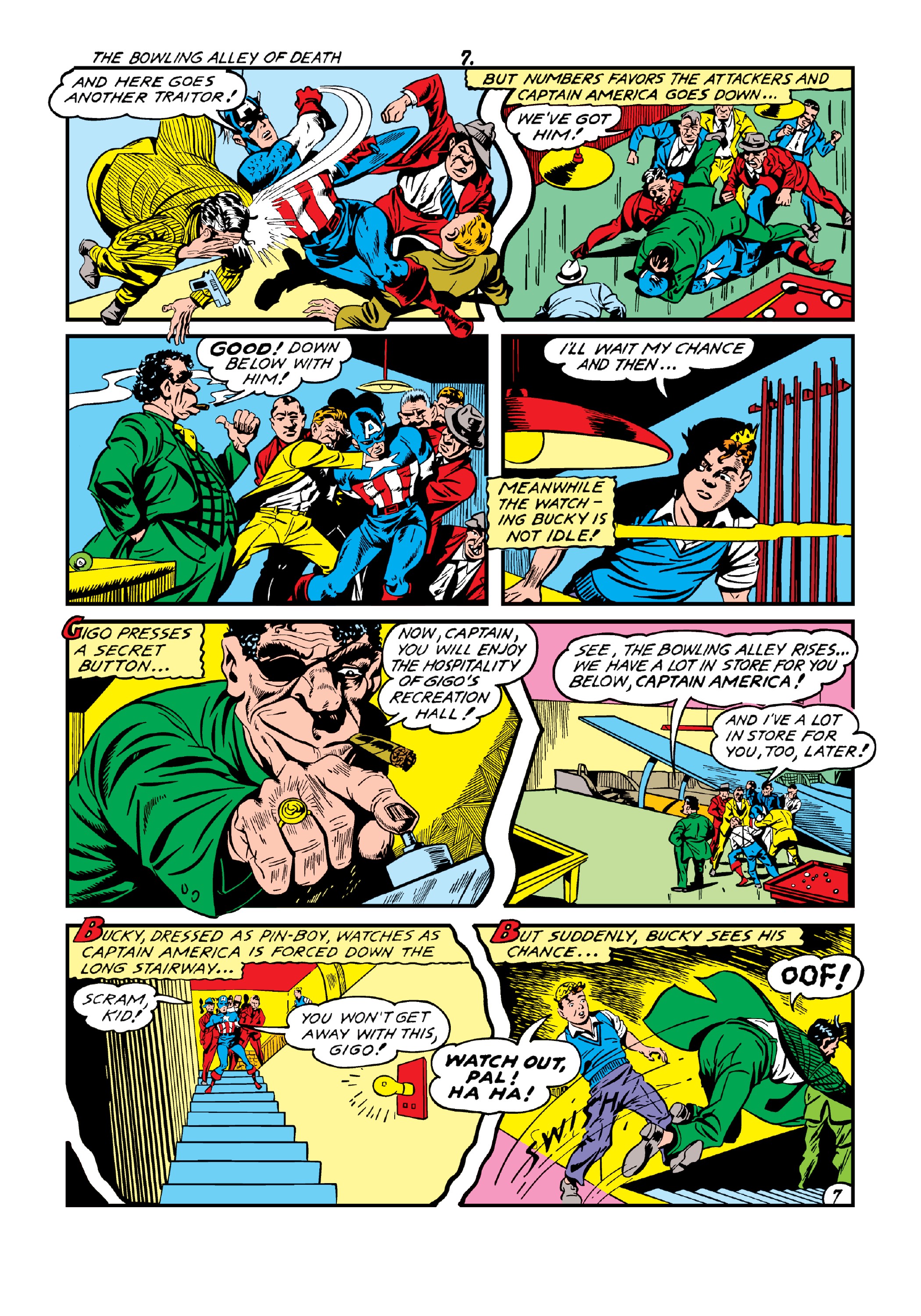Read online Marvel Masterworks: Golden Age Captain America comic -  Issue # TPB 5 (Part 1) - 84