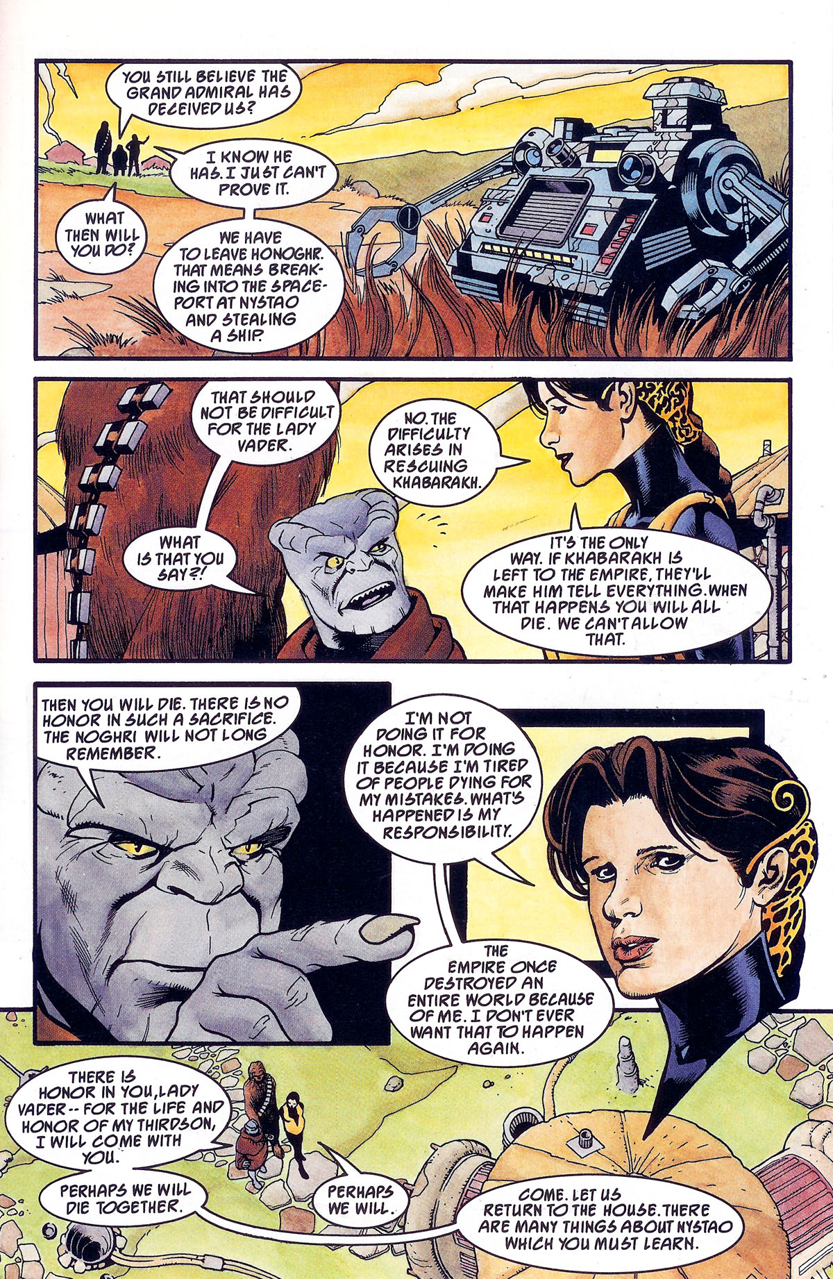 Read online Star Wars: Dark Force Rising comic -  Issue #4 - 11
