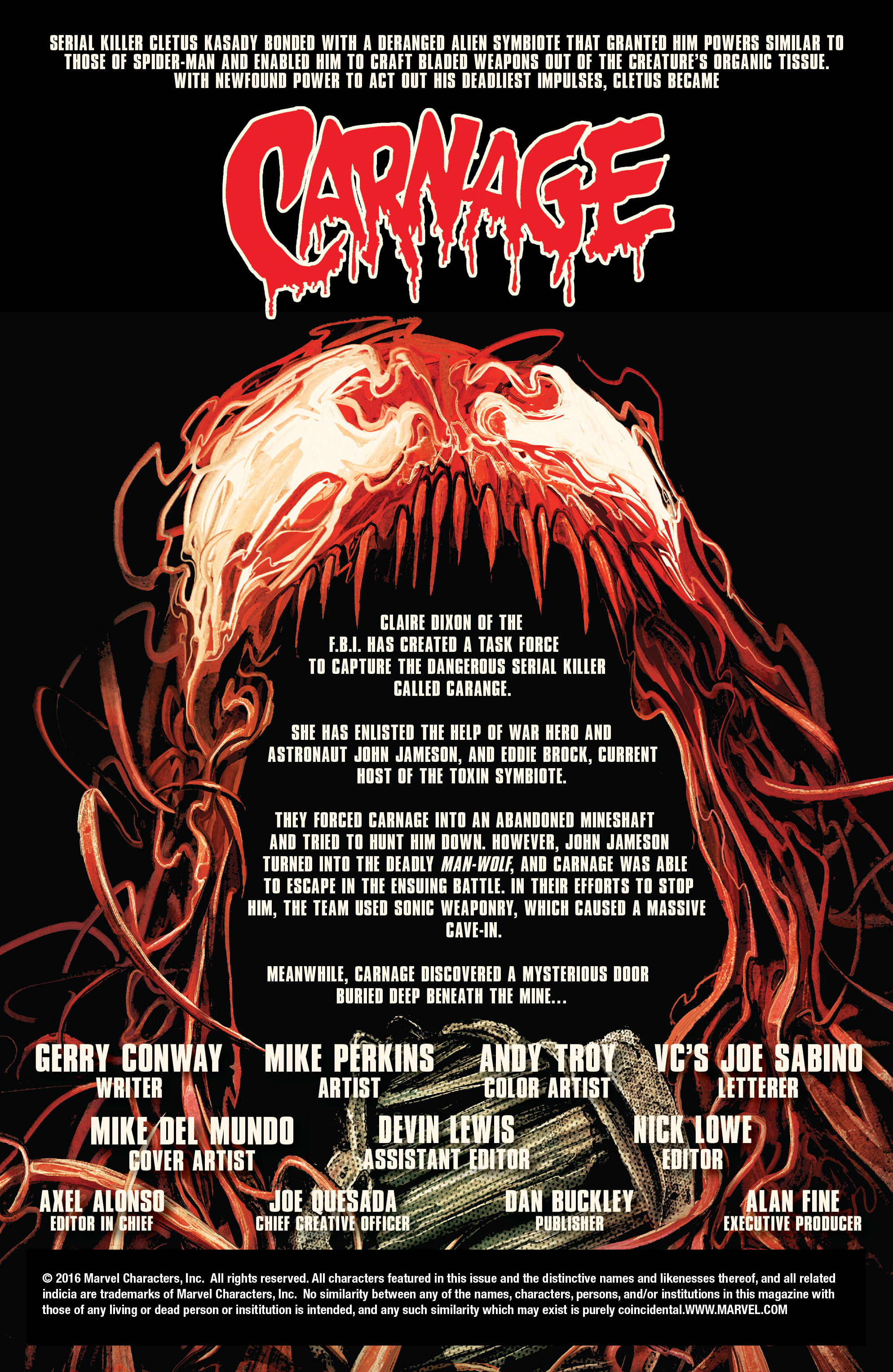 Read online Carnage (2016) comic -  Issue #4 - 2