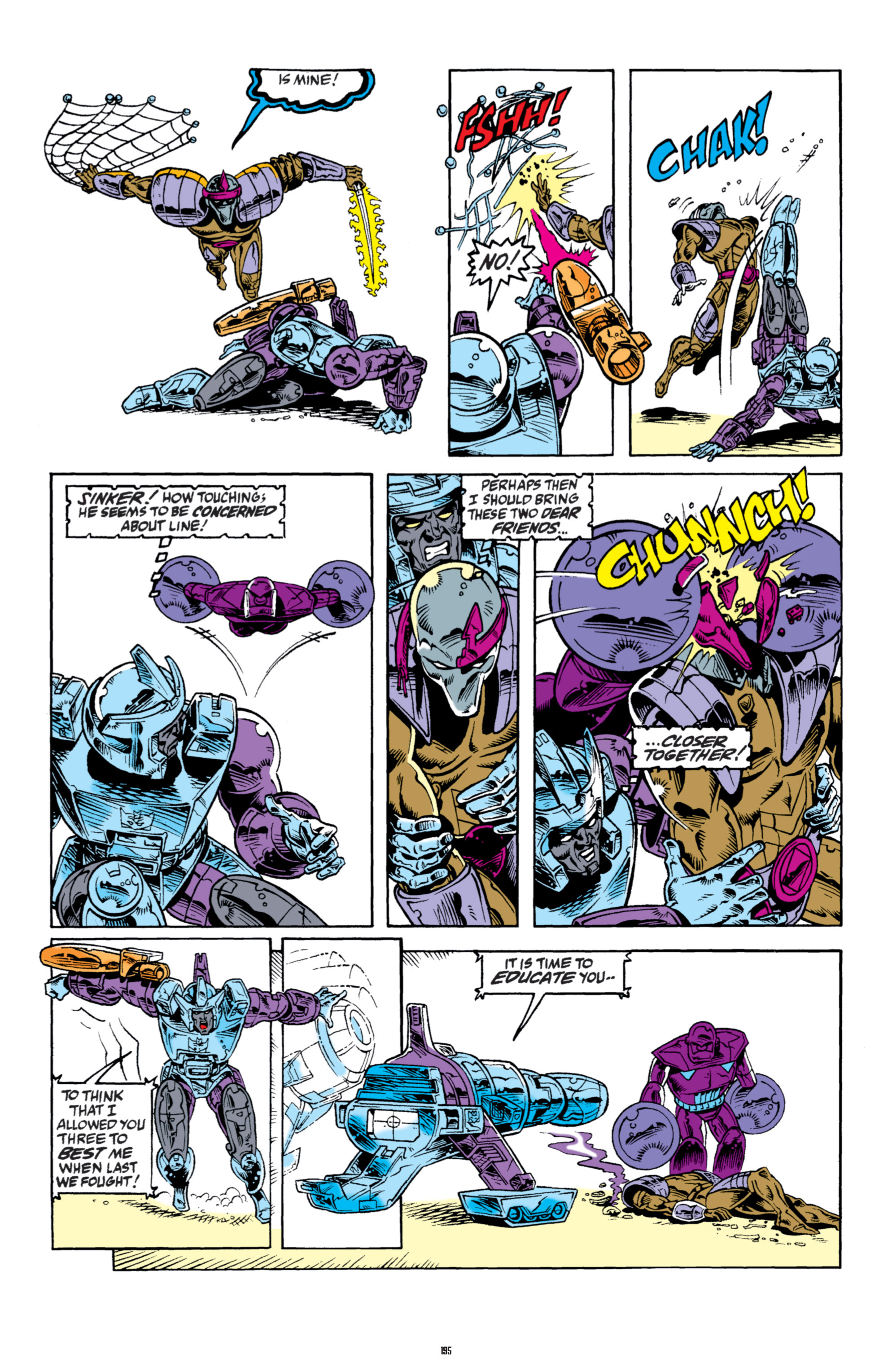 Read online The Transformers Classics comic -  Issue # TPB 6 - 195