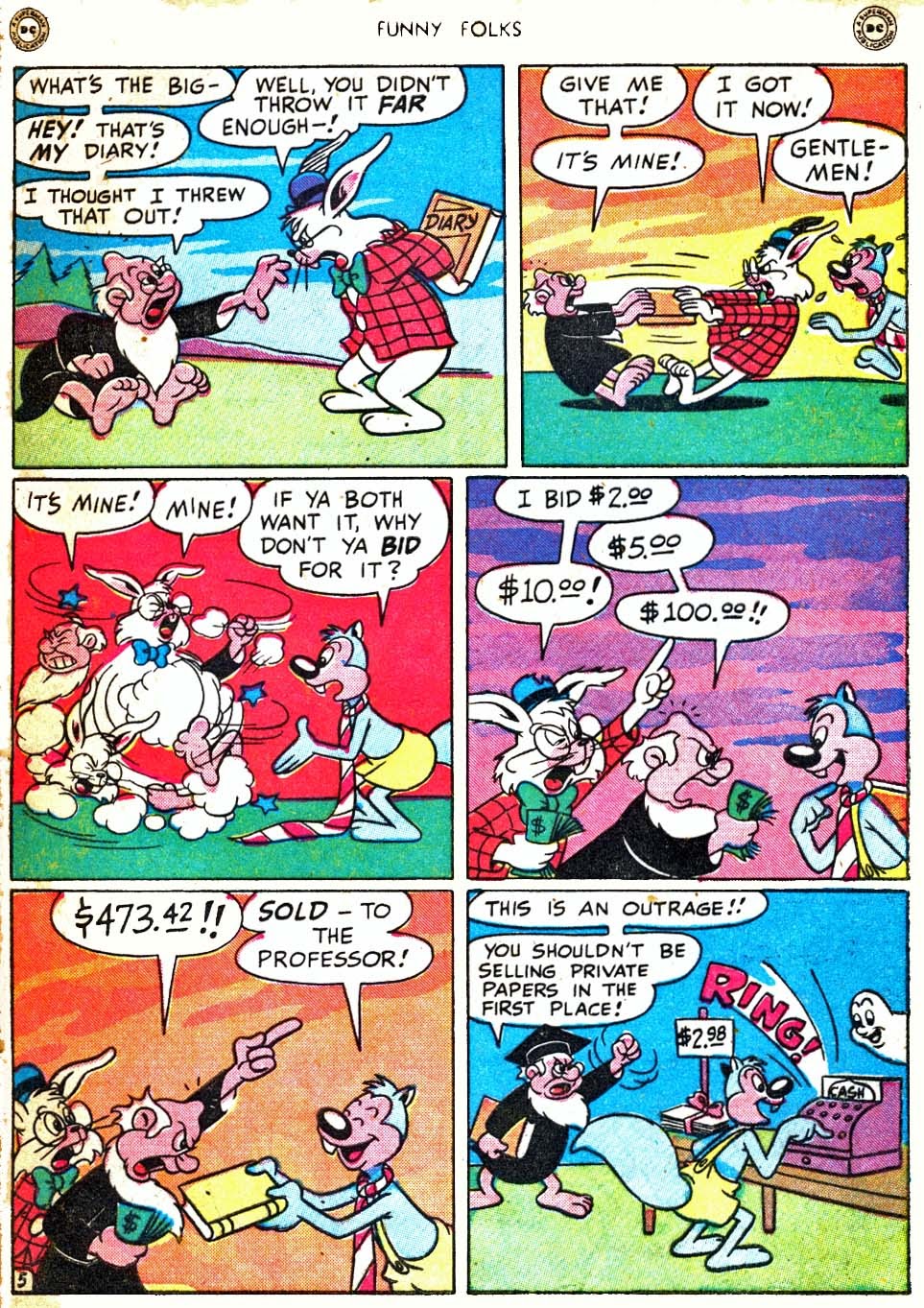 Read online Funny Folks comic -  Issue #14 - 47