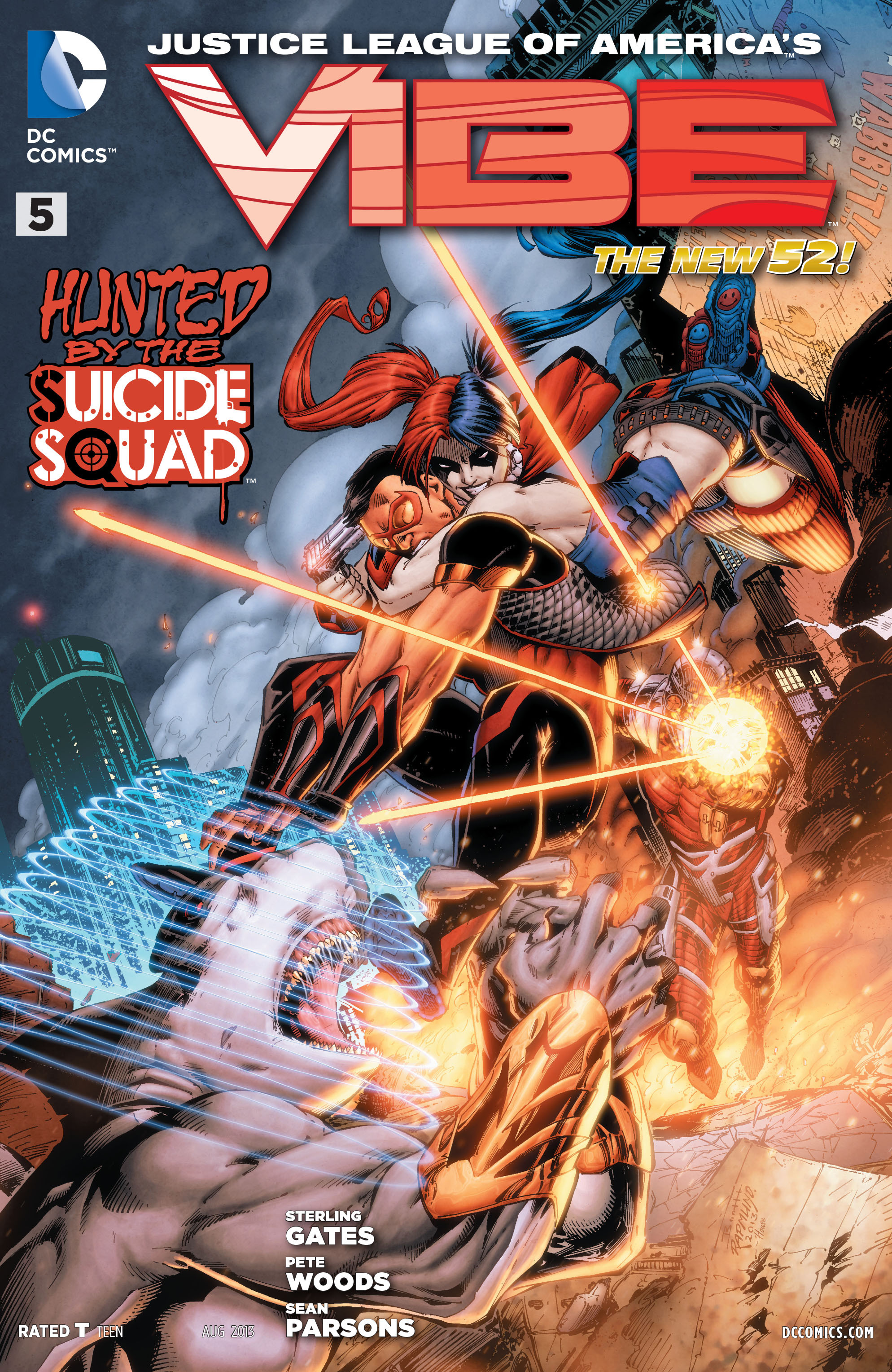 Read online Justice League of America's Vibe comic -  Issue #5 - 1