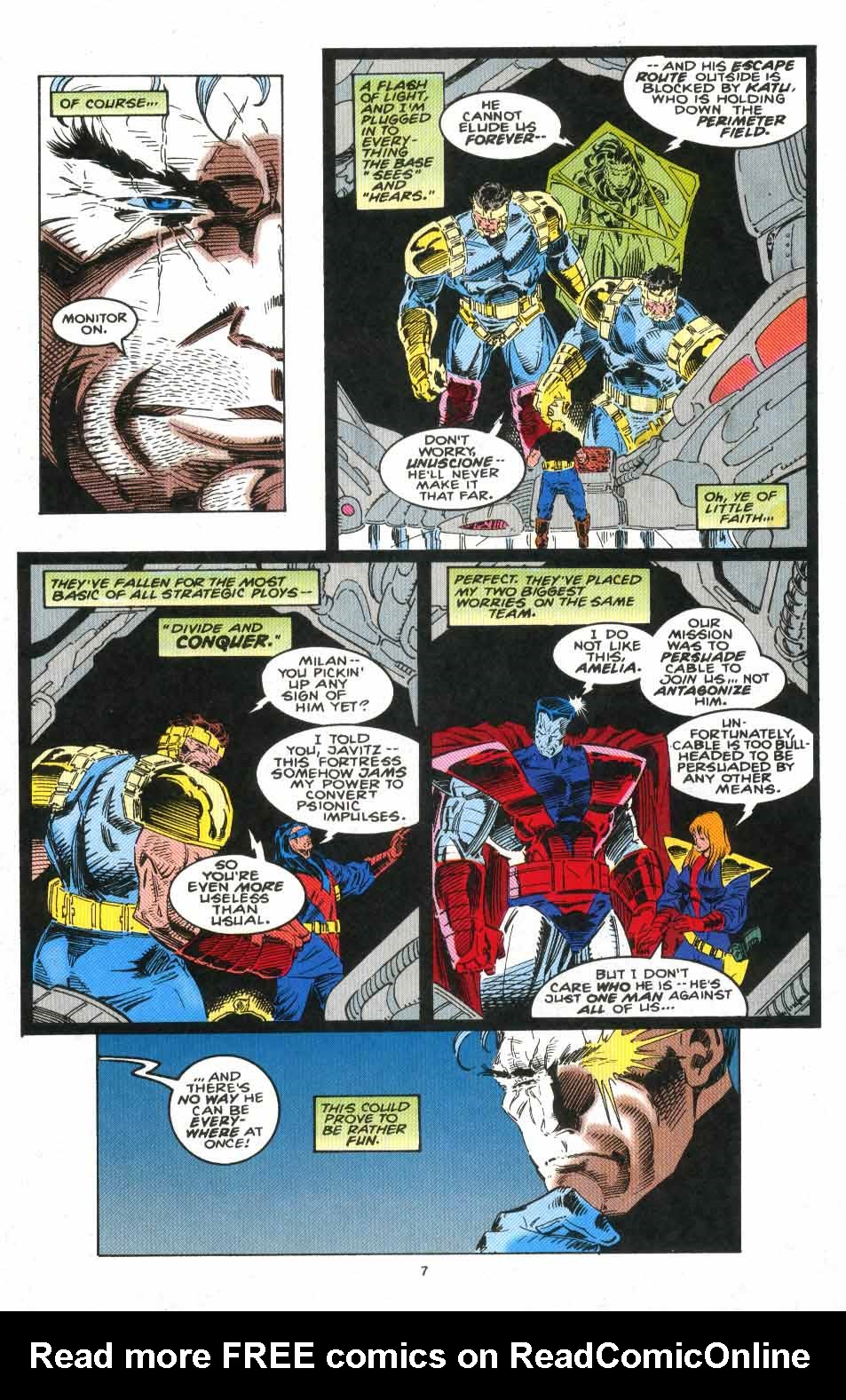 Read online Cable (1993) comic -  Issue #11 - 8