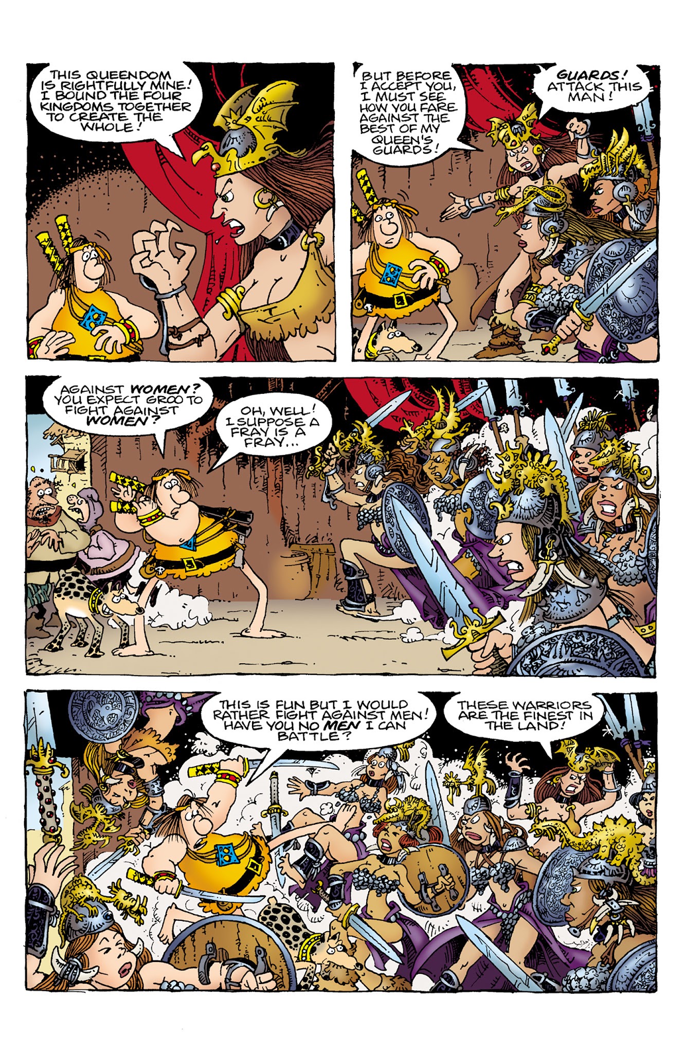 Read online Groo: Friends and Foes comic -  Issue #7 - 12