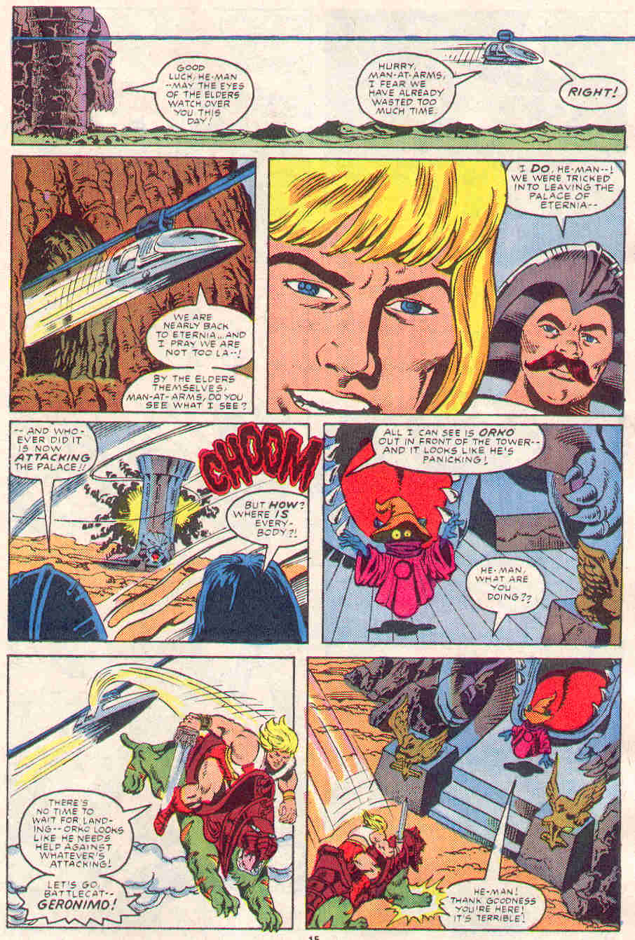 Read online Masters of the Universe (1986) comic -  Issue #6 - 16