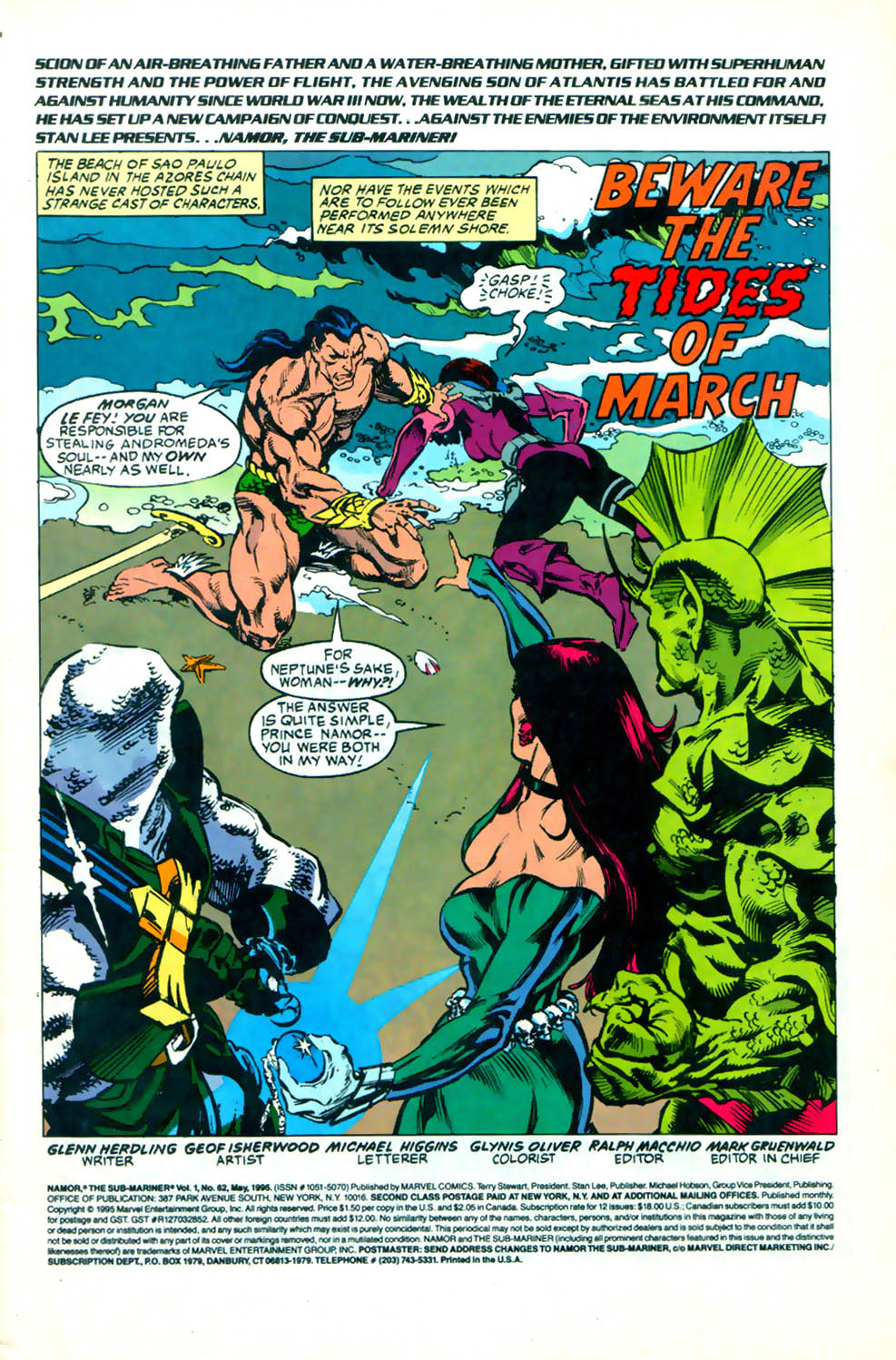 Read online Namor, The Sub-Mariner comic -  Issue #62 - 3