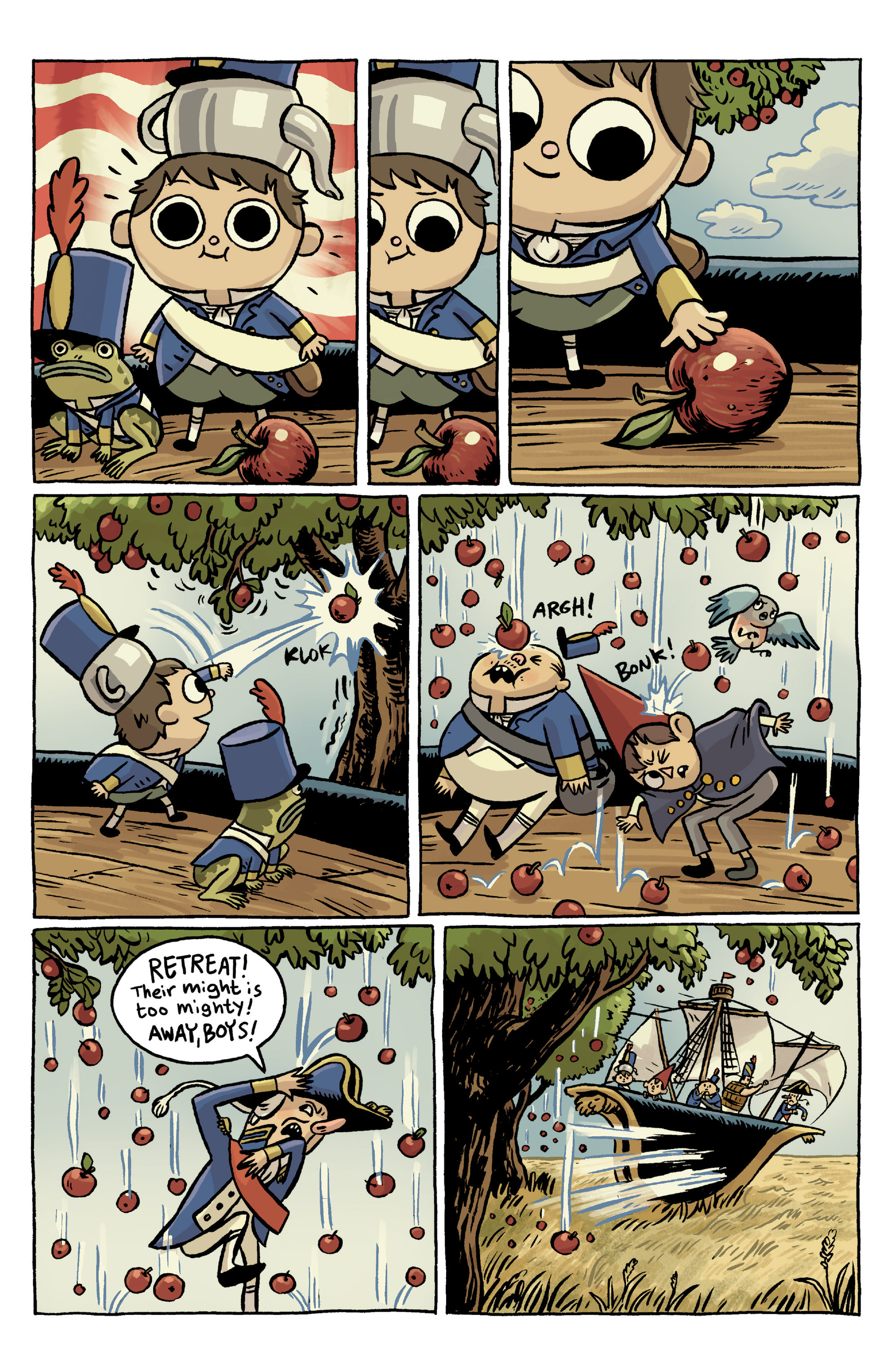 Read online Over the Garden Wall (2015) comic -  Issue # _Special - 16
