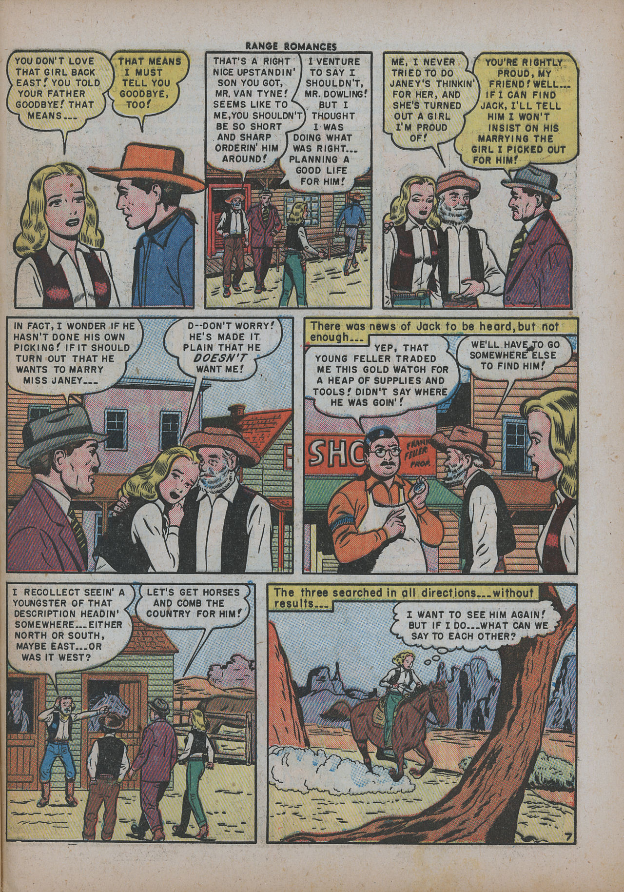 Read online Range Romances comic -  Issue #5 - 46
