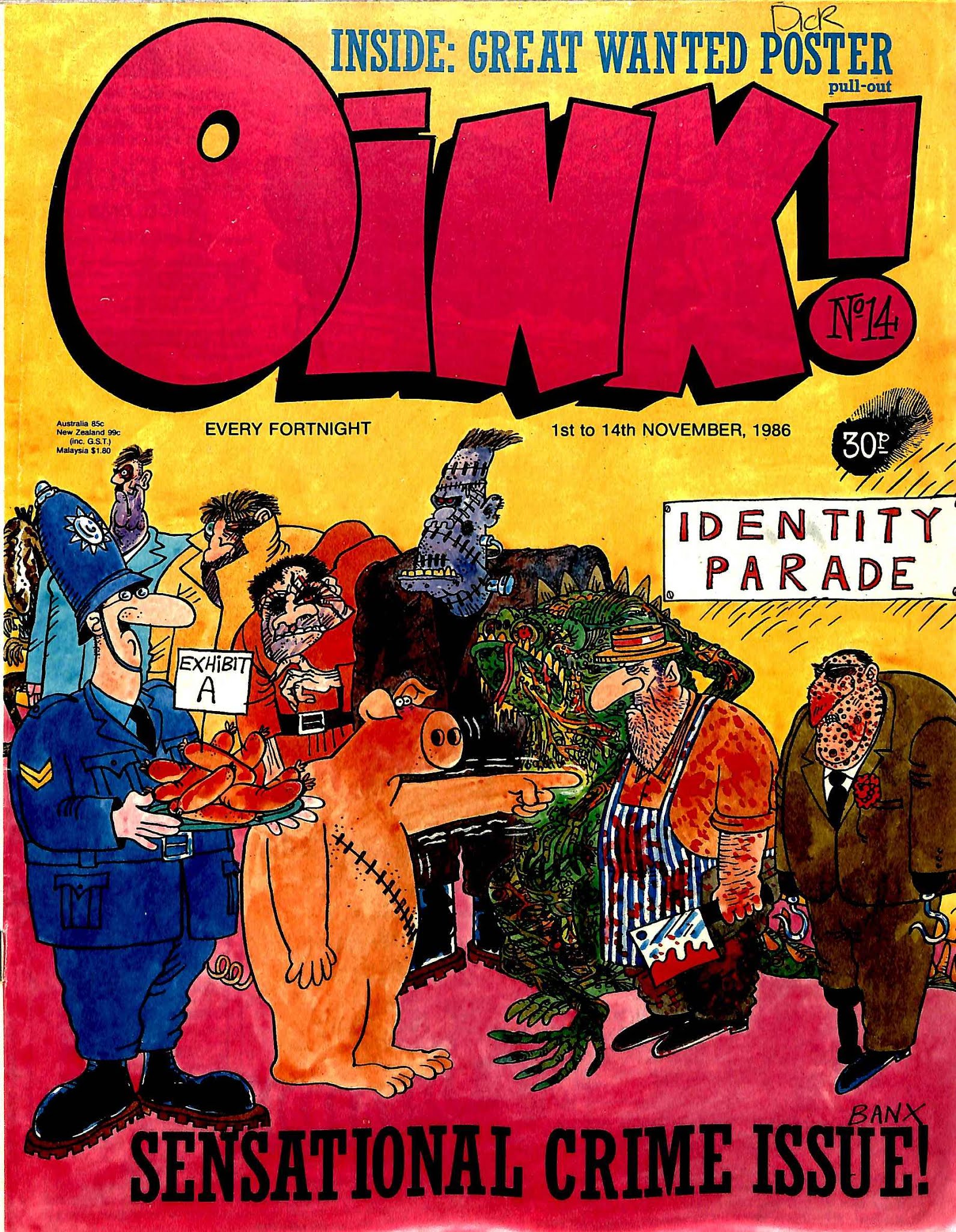 Read online Oink! comic -  Issue #14 - 1