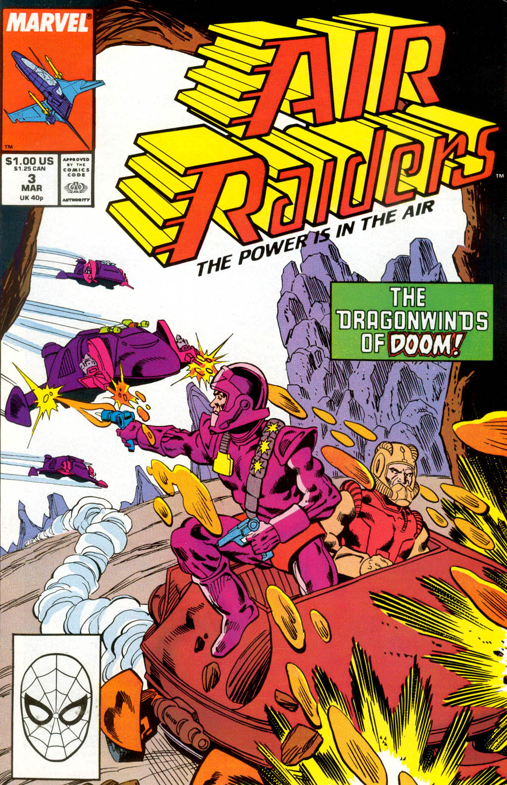 Read online Air Raiders comic -  Issue #3 - 1