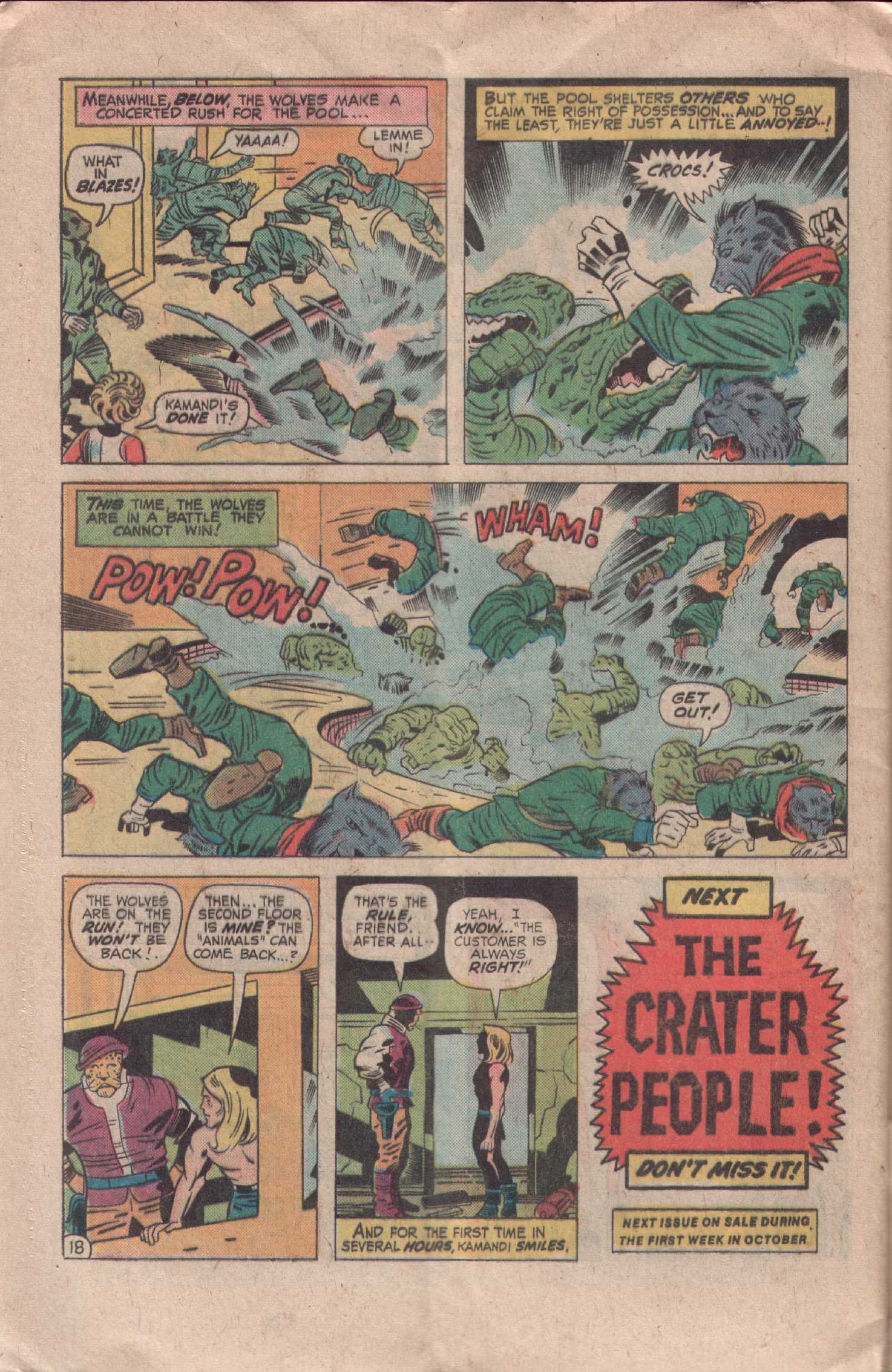 Read online Kamandi, The Last Boy On Earth comic -  Issue #36 - 19