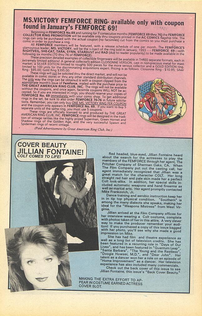 Femforce Issue #68 #68 - English 32