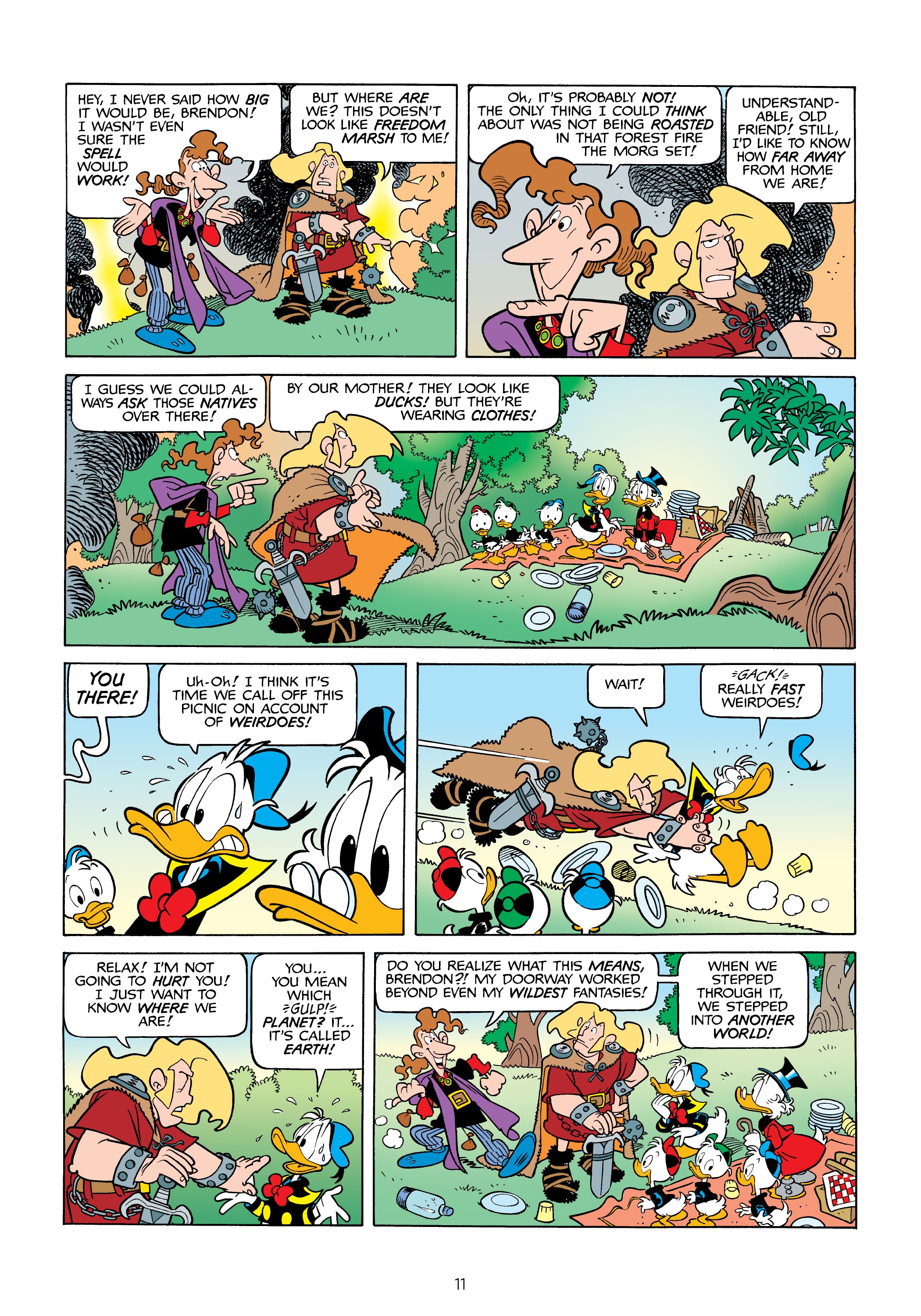 Read online Donald Duck and Uncle Scrooge: World of the Dragonlords comic -  Issue # TPB (Part 1) - 12