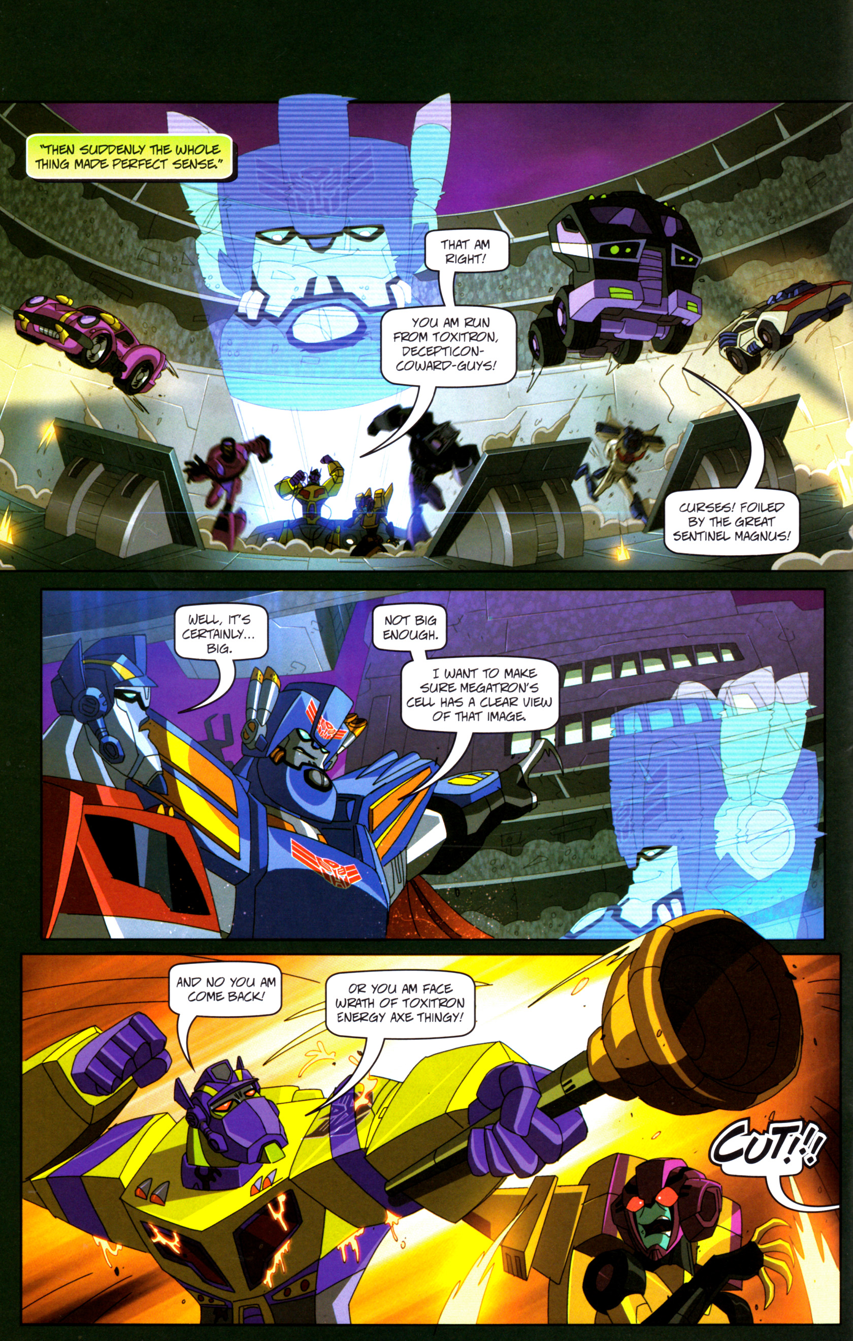 Read online Transformers: Timelines comic -  Issue #6 - 14