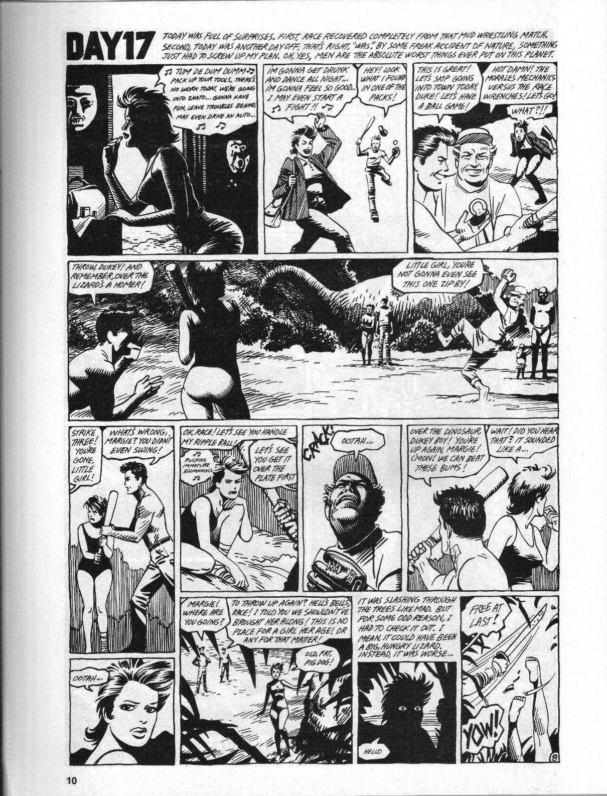 Read online Love and Rockets (1982) comic -  Issue #2 - 10