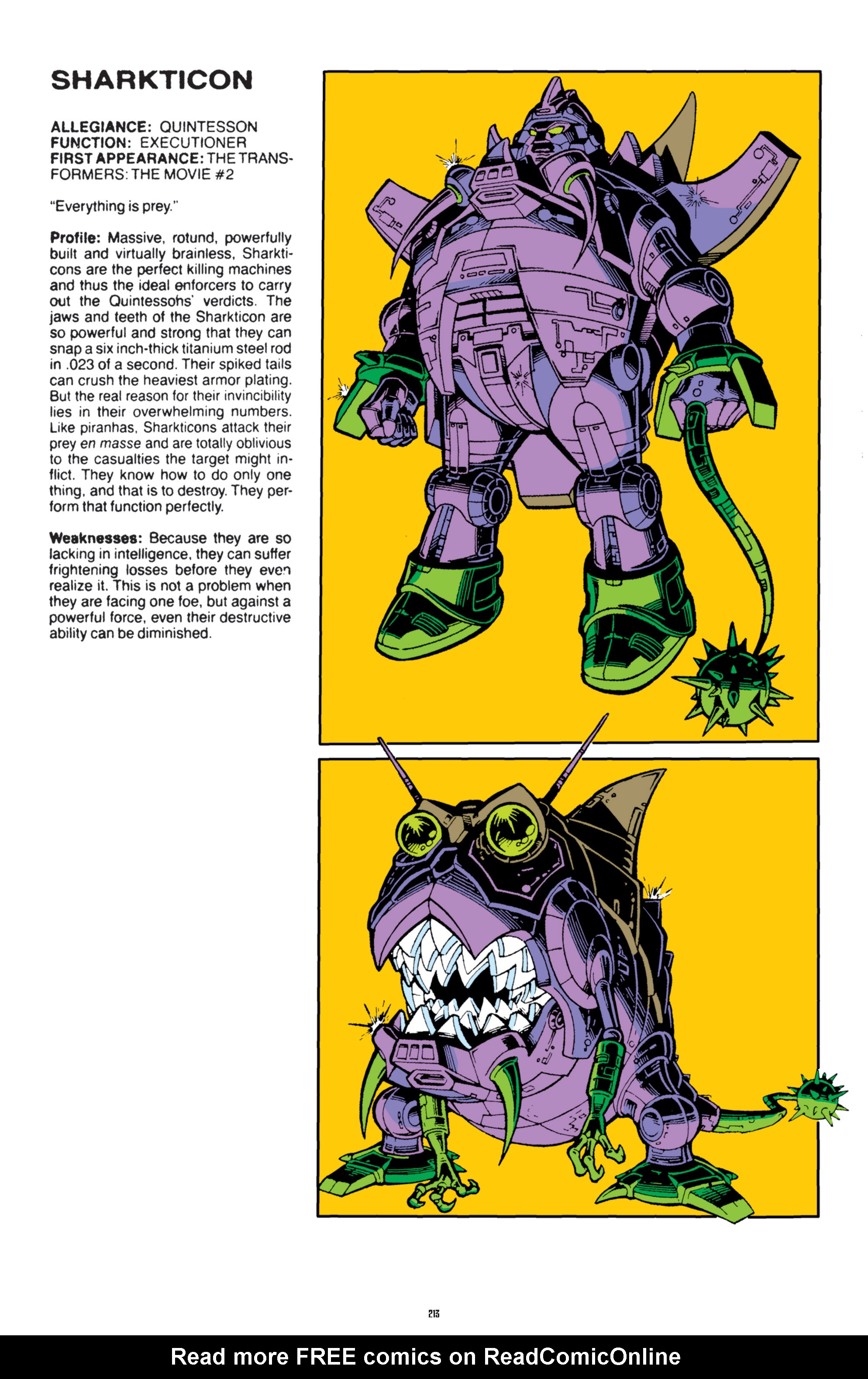 Read online The Transformers Classics comic -  Issue # TPB 8 - 210