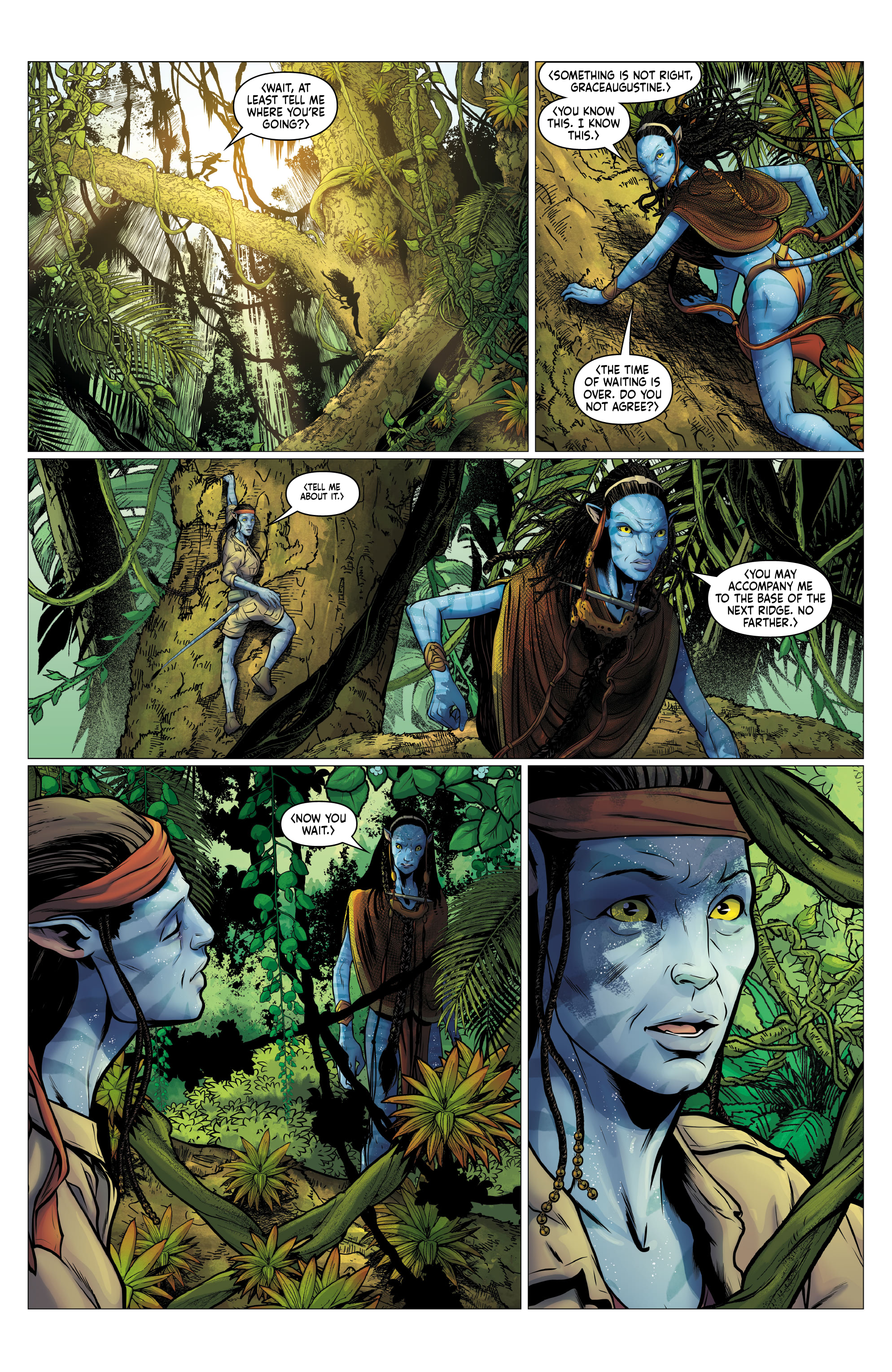 Read online Avatar: Adapt or Die comic -  Issue #4 - 5