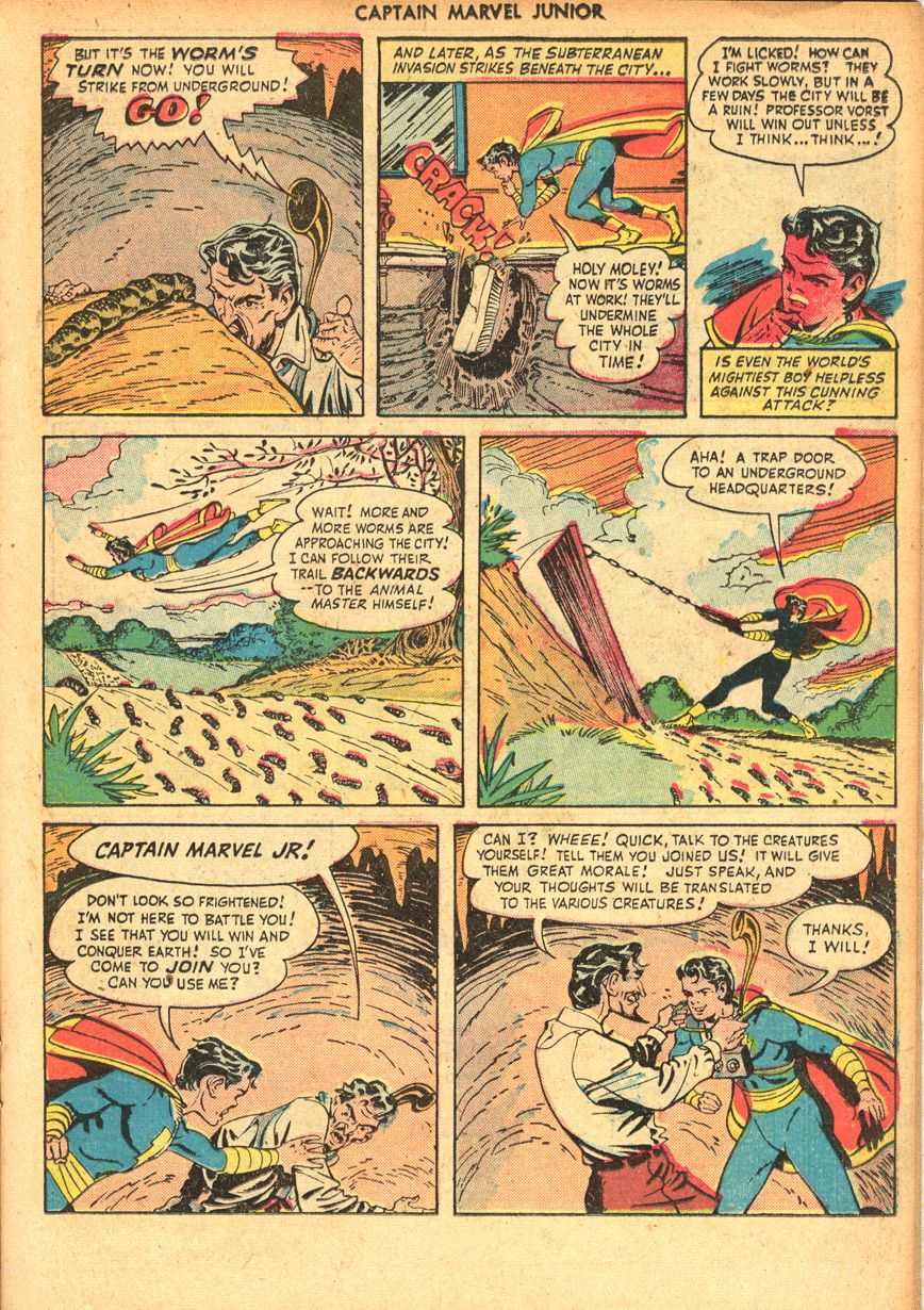 Read online Captain Marvel, Jr. comic -  Issue #71 - 18