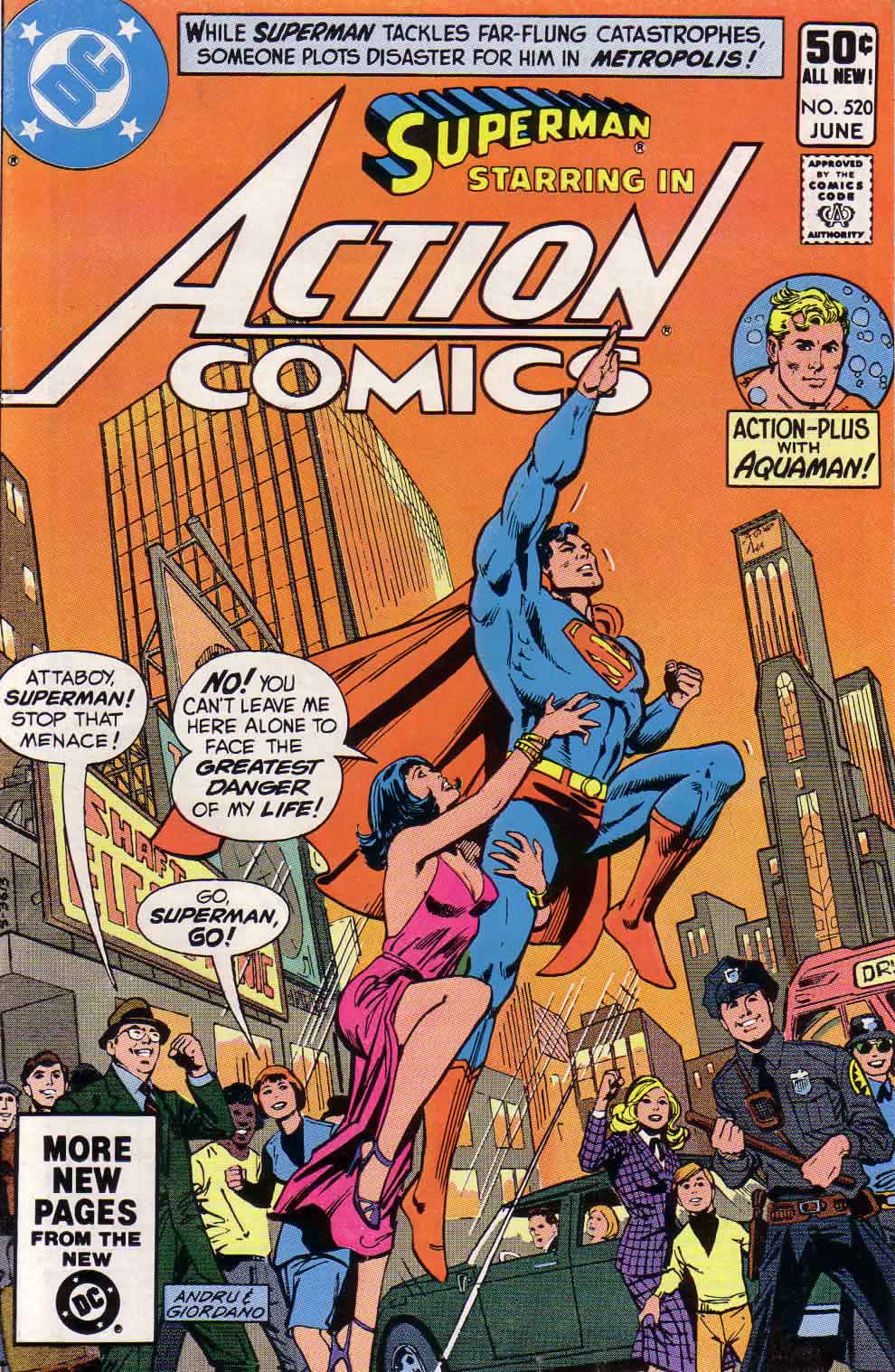 Read online Action Comics (1938) comic -  Issue #520 - 1