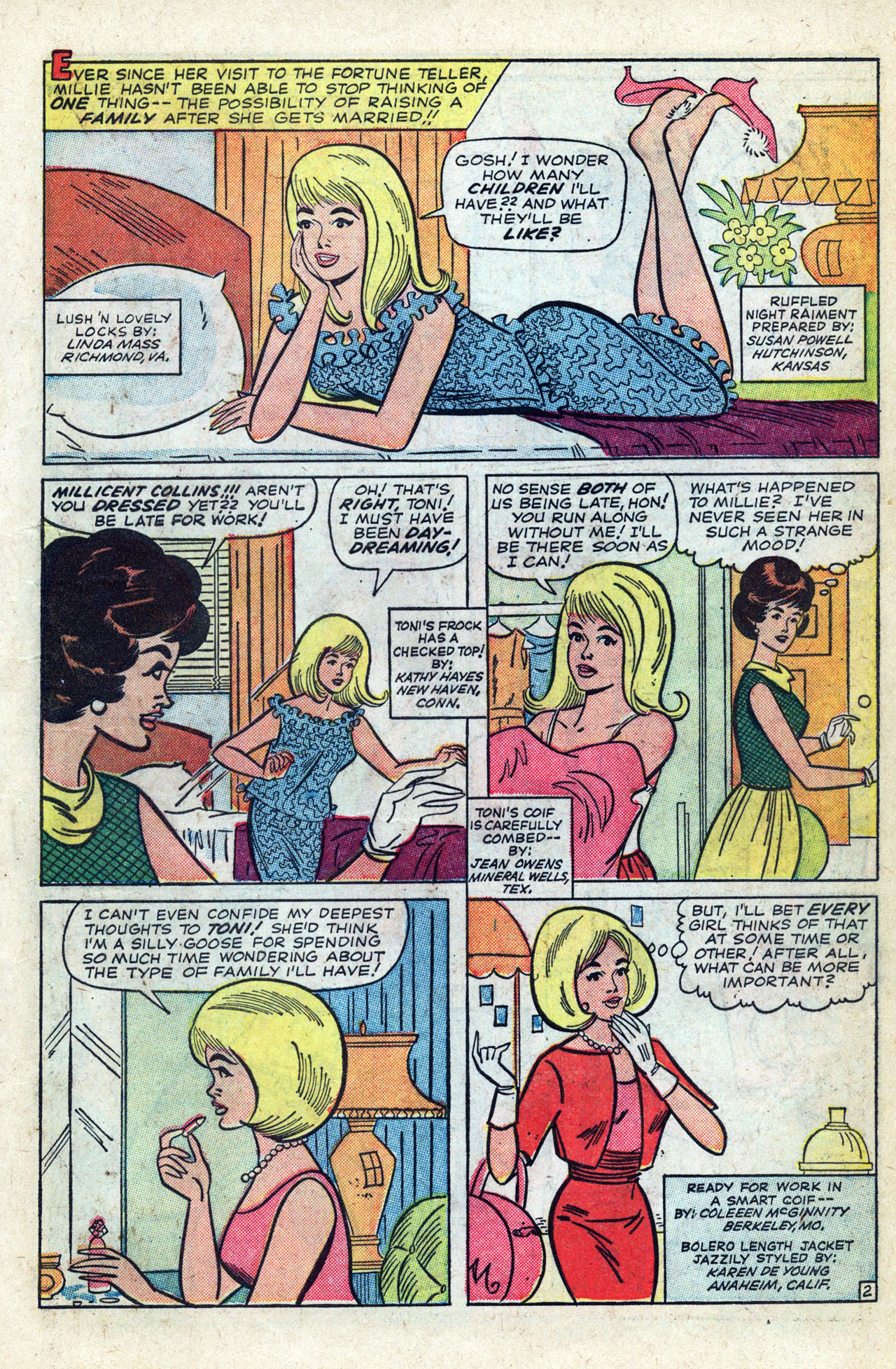 Read online Millie the Model comic -  Issue # Annual 3 - 57