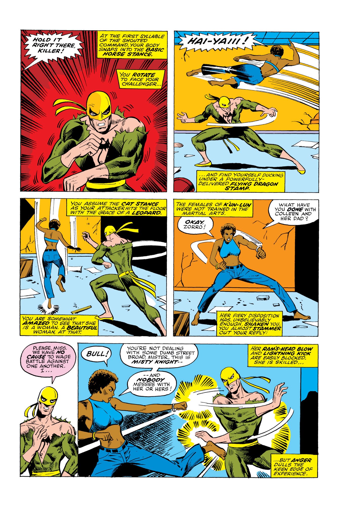 Read online Marvel Masterworks: Iron Fist comic -  Issue # TPB 1 (Part 2) - 21