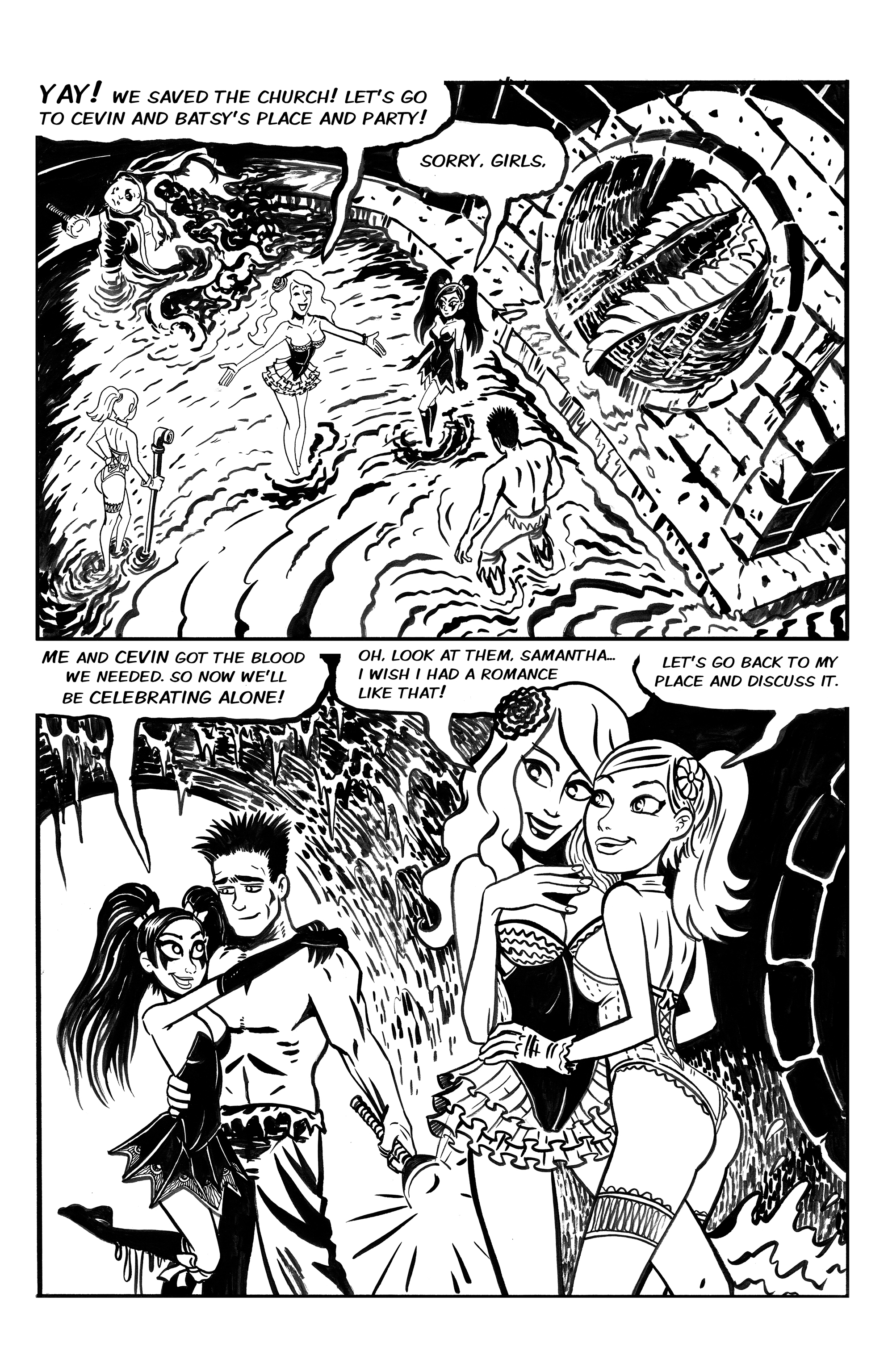 Read online Wulf and Batsy: Magnum Orgus comic -  Issue #5 - 44