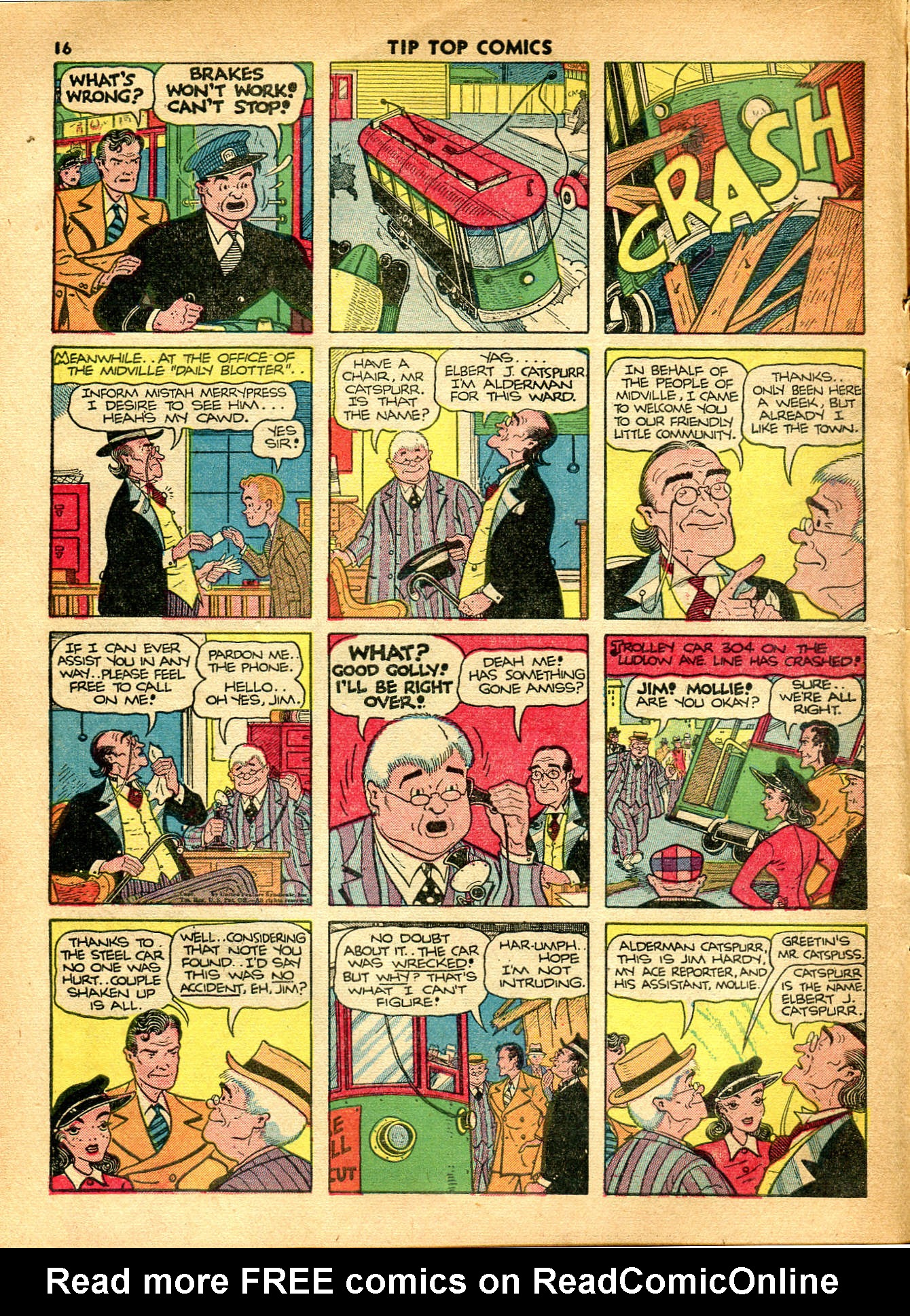 Read online Tip Top Comics comic -  Issue #71 - 18