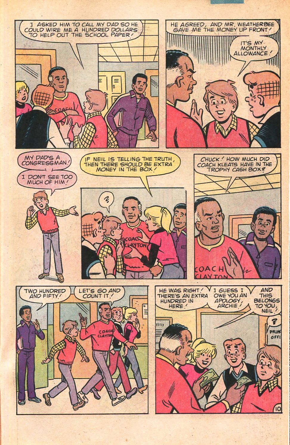 Read online Archie at Riverdale High (1972) comic -  Issue #102 - 31