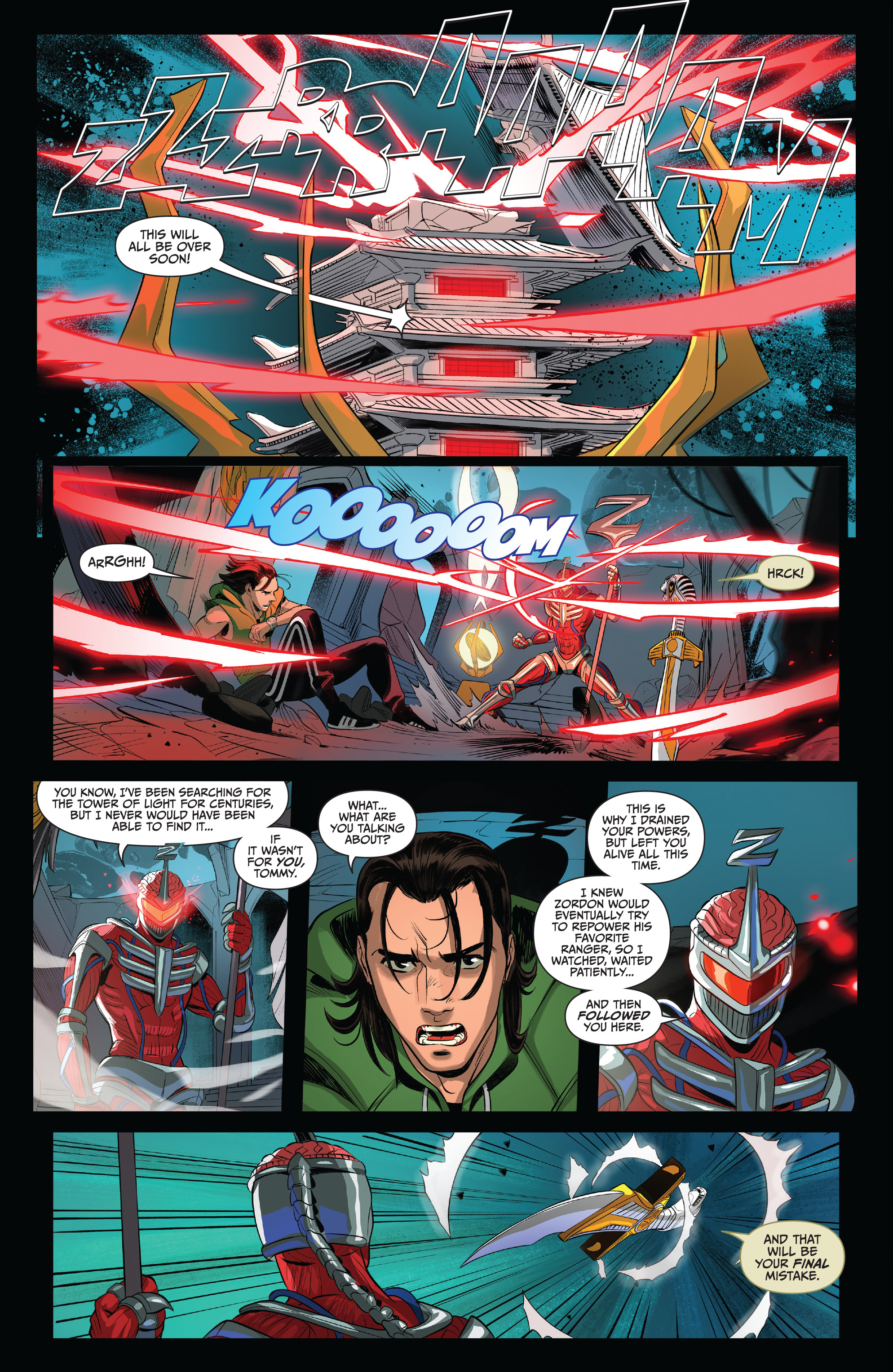 Read online Saban's Go Go Power Rangers comic -  Issue #26 - 21