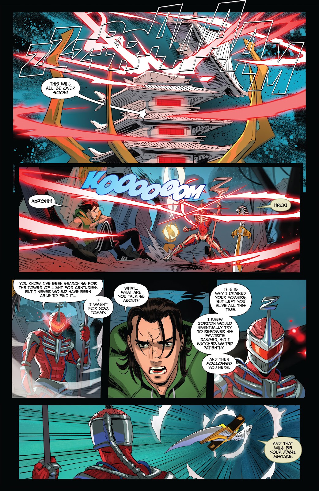 Saban's Go Go Power Rangers issue 26 - Page 21