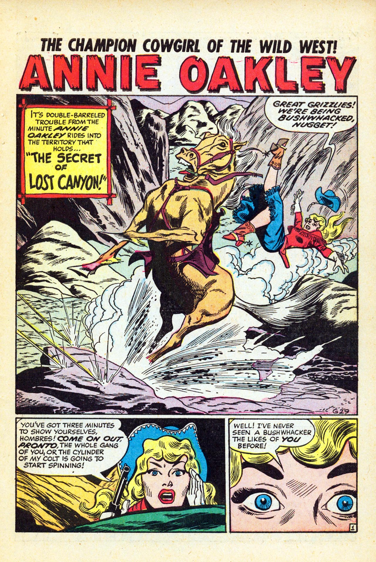 Read online Annie Oakley comic -  Issue #5 - 27