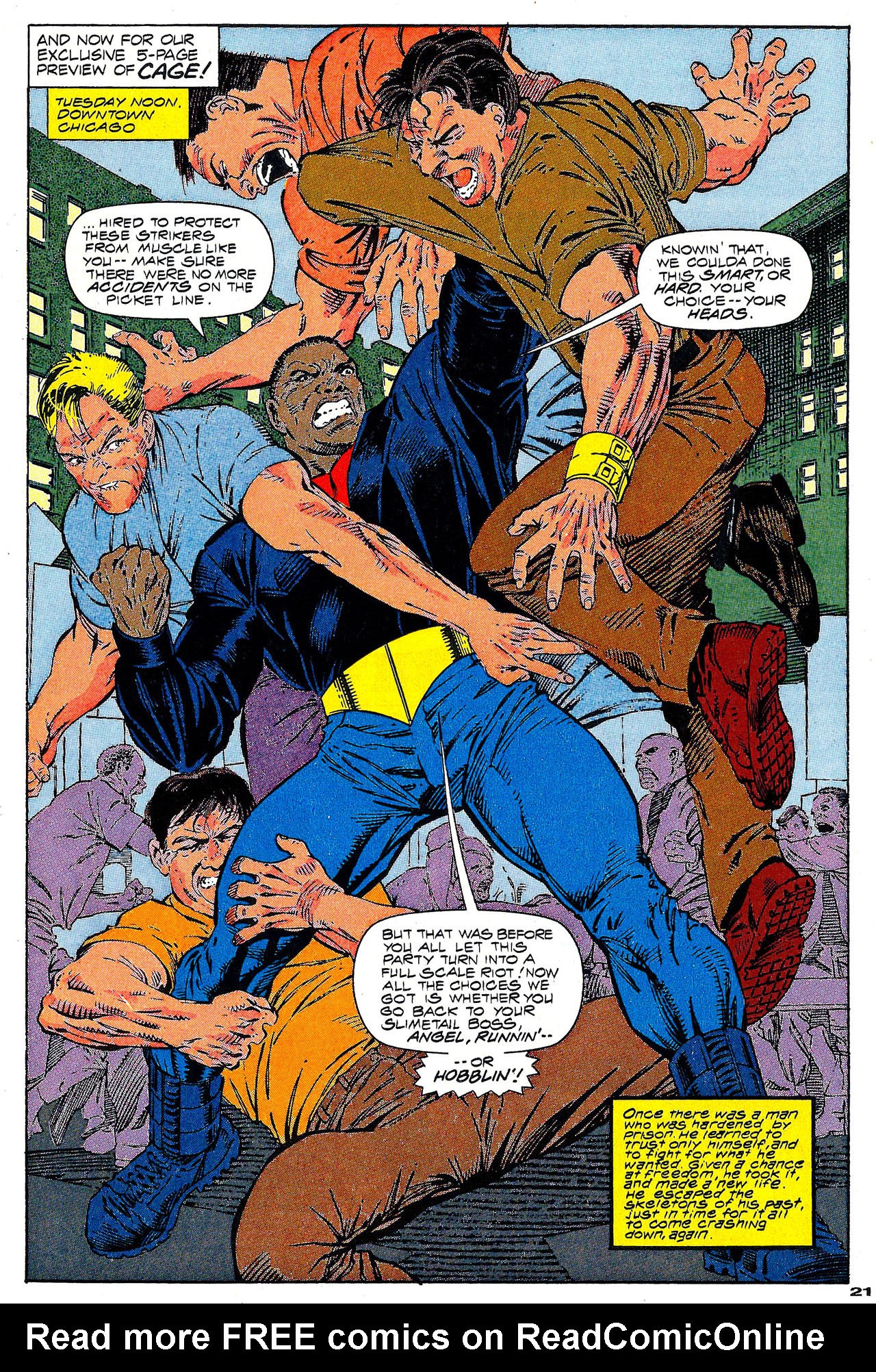 Read online Marvel Age comic -  Issue #110 - 22