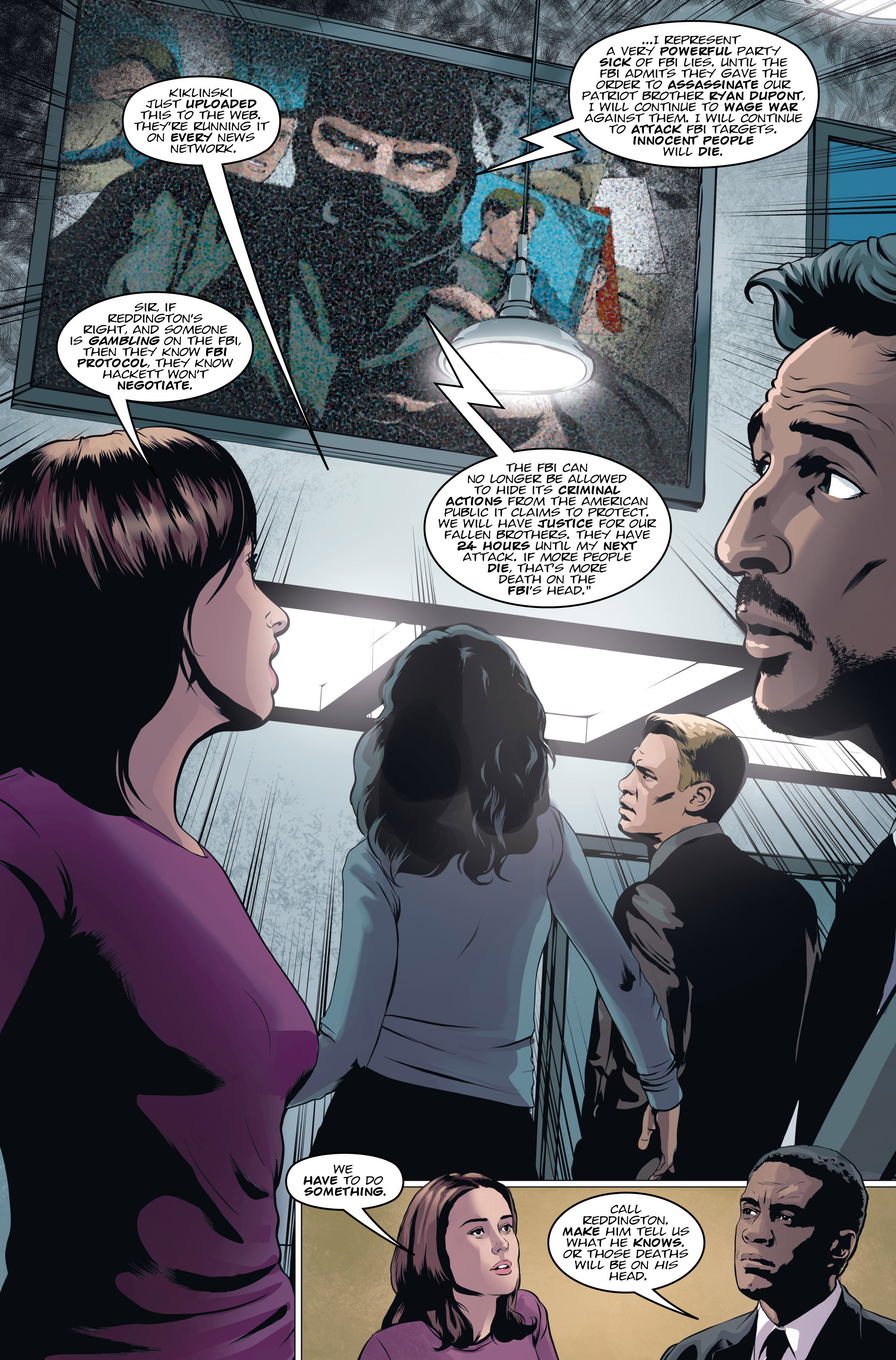 Read online The Blacklist comic -  Issue #2 - 17