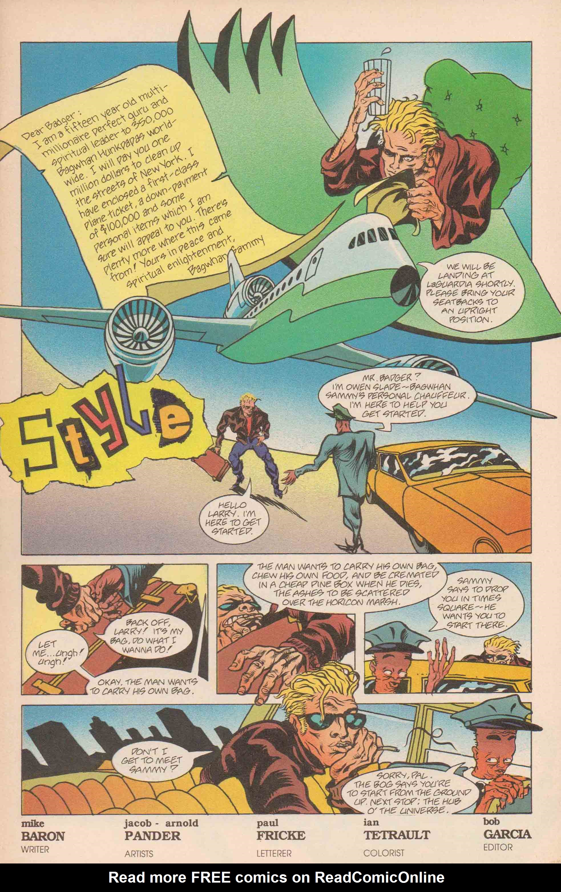 Read online The Badger comic -  Issue #59 - 3