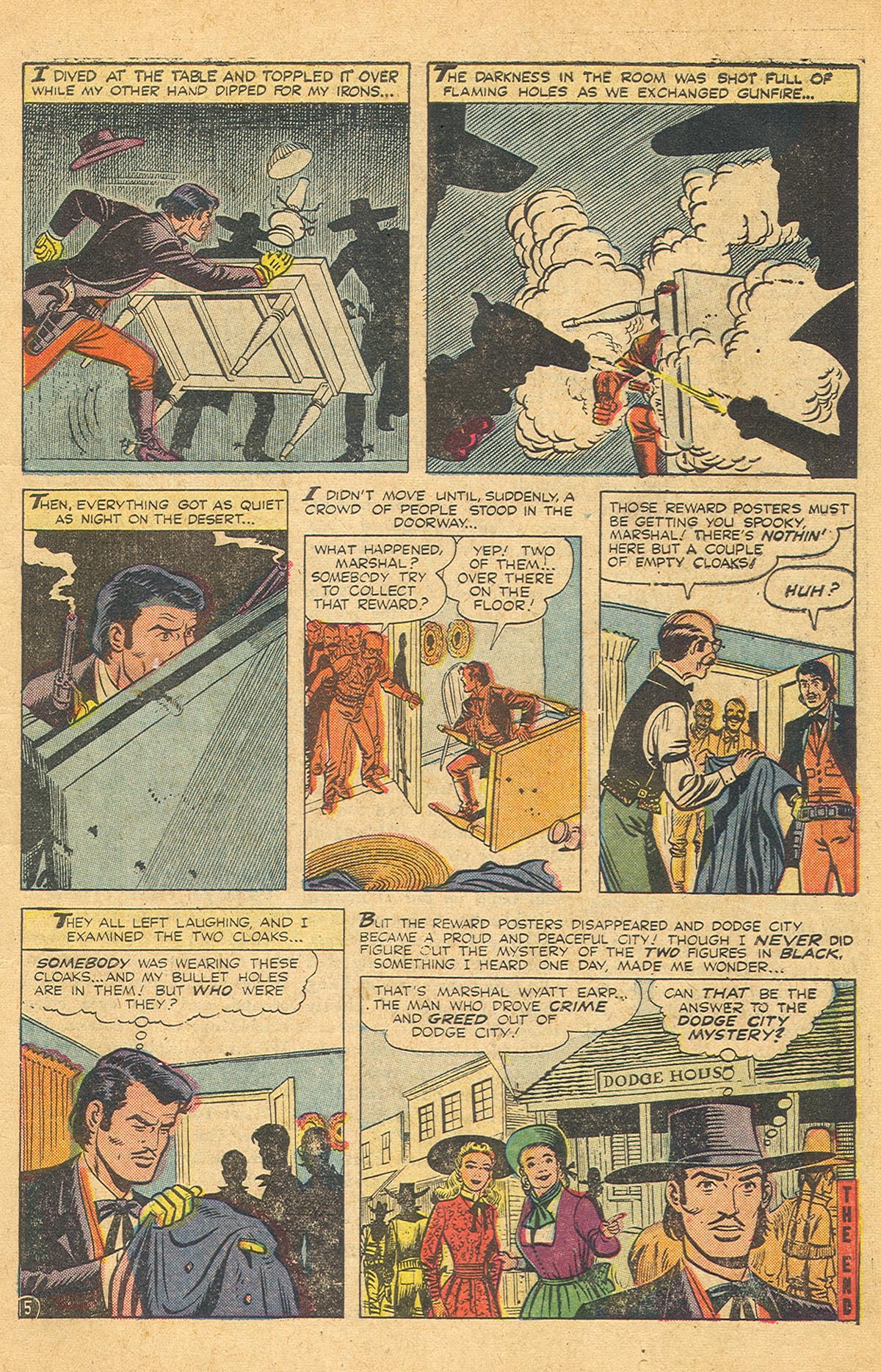 Read online Wyatt Earp comic -  Issue #6 - 7