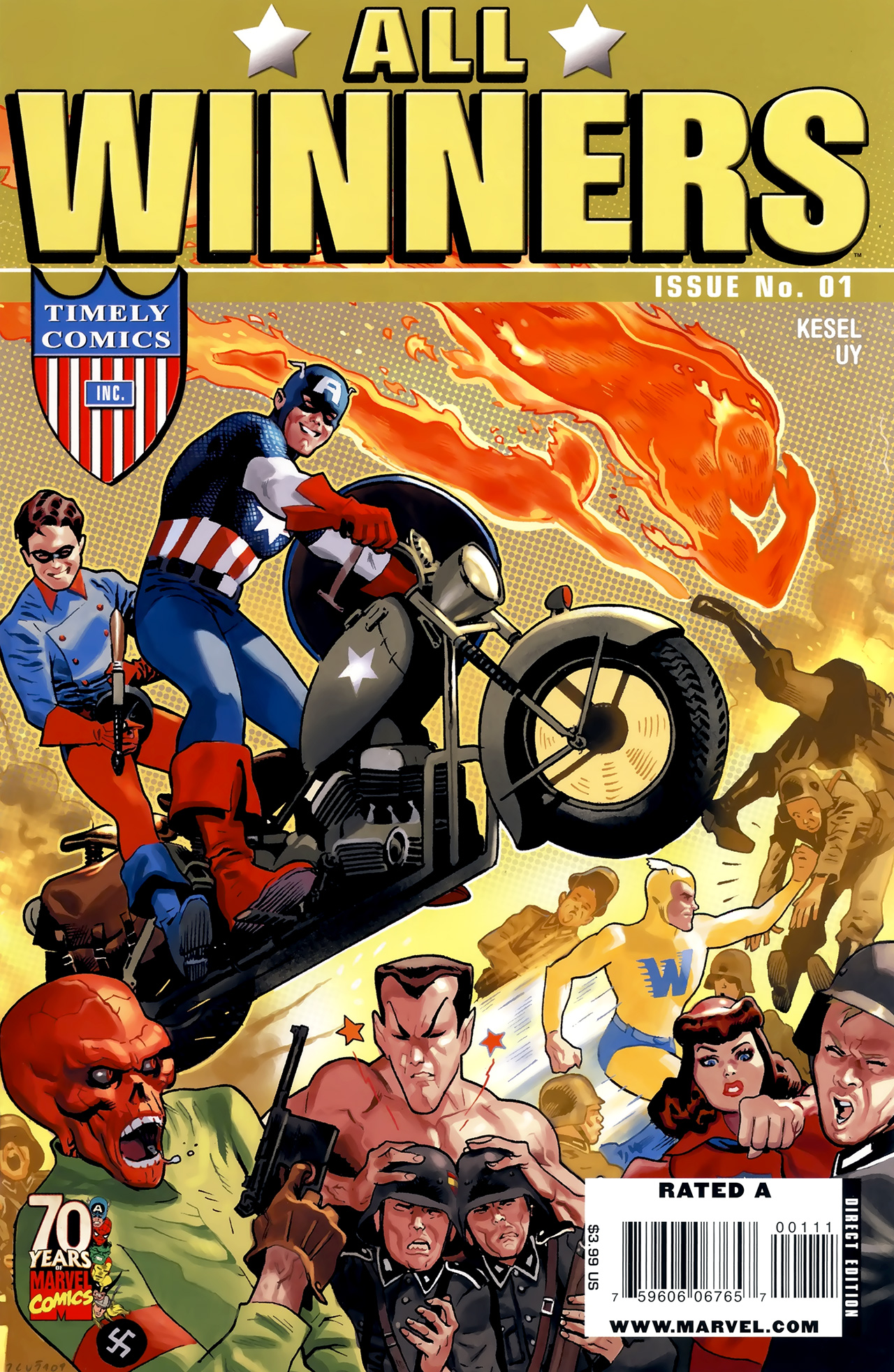 Read online All Winners Comics 70th Anniversary Special comic -  Issue # Full - 1