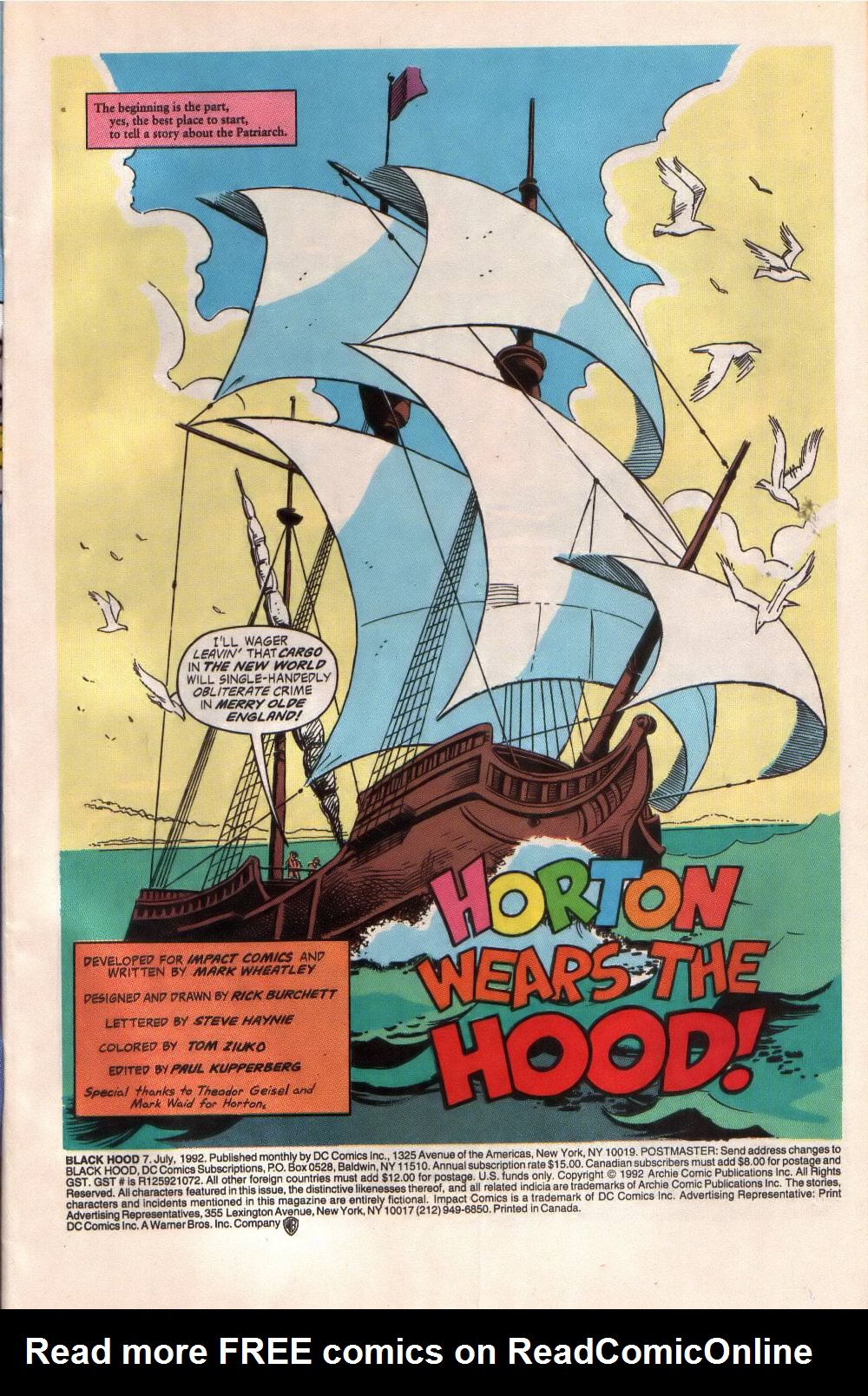 Read online The Black Hood (1991) comic -  Issue #7 - 3