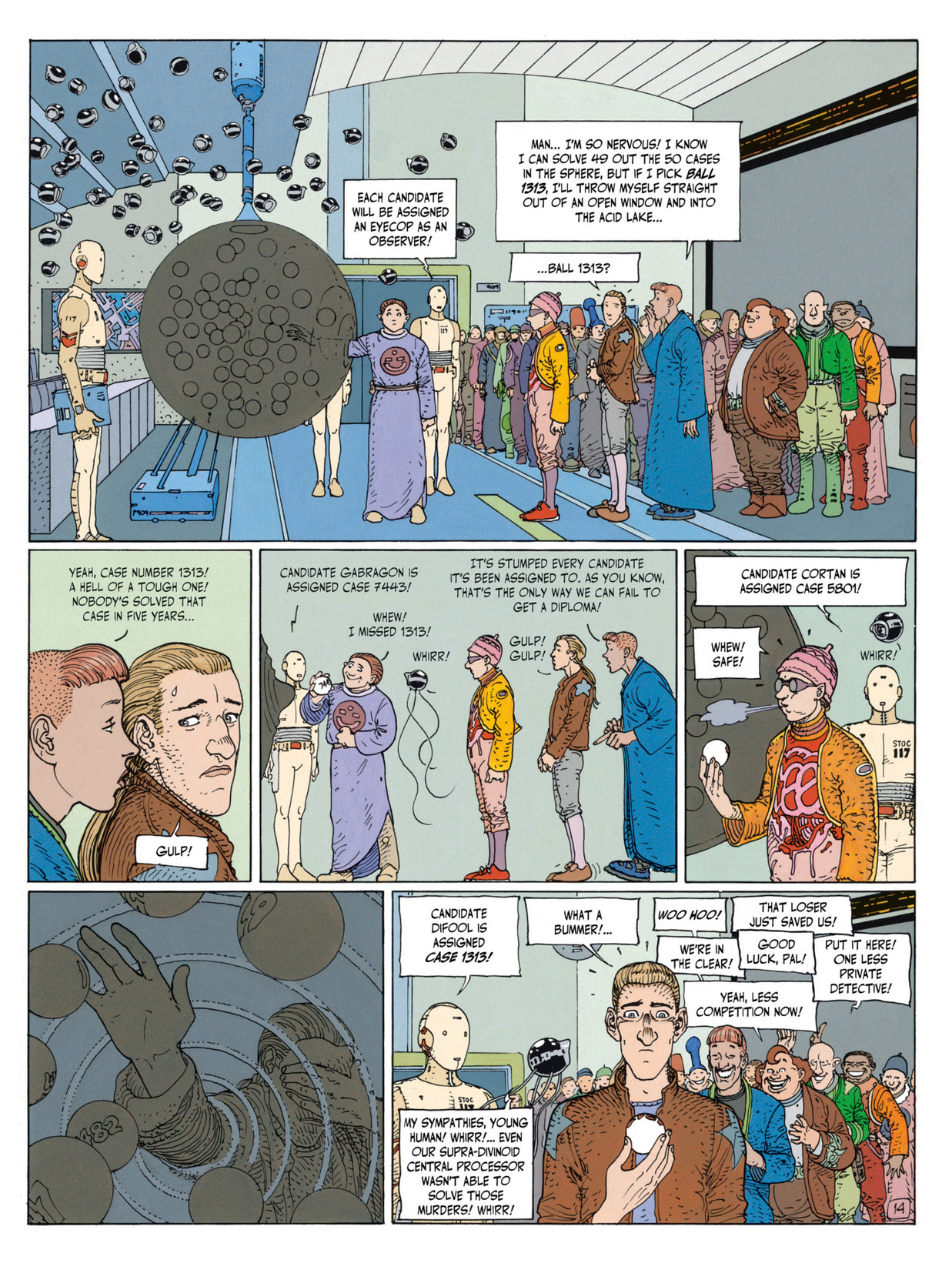 Read online Before the Incal comic -  Issue #6 - 17