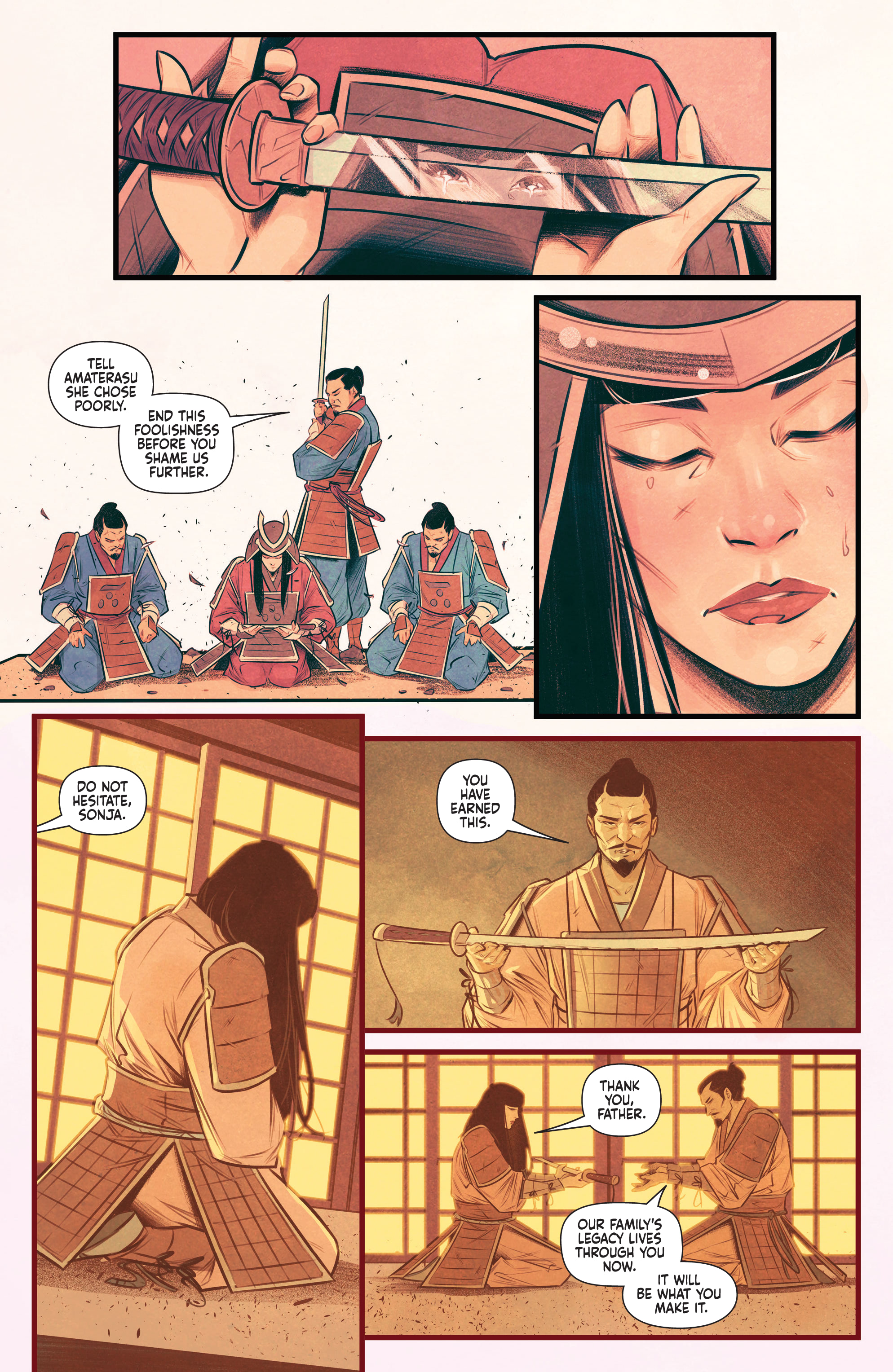 Read online Samurai Sonja comic -  Issue #4 - 23