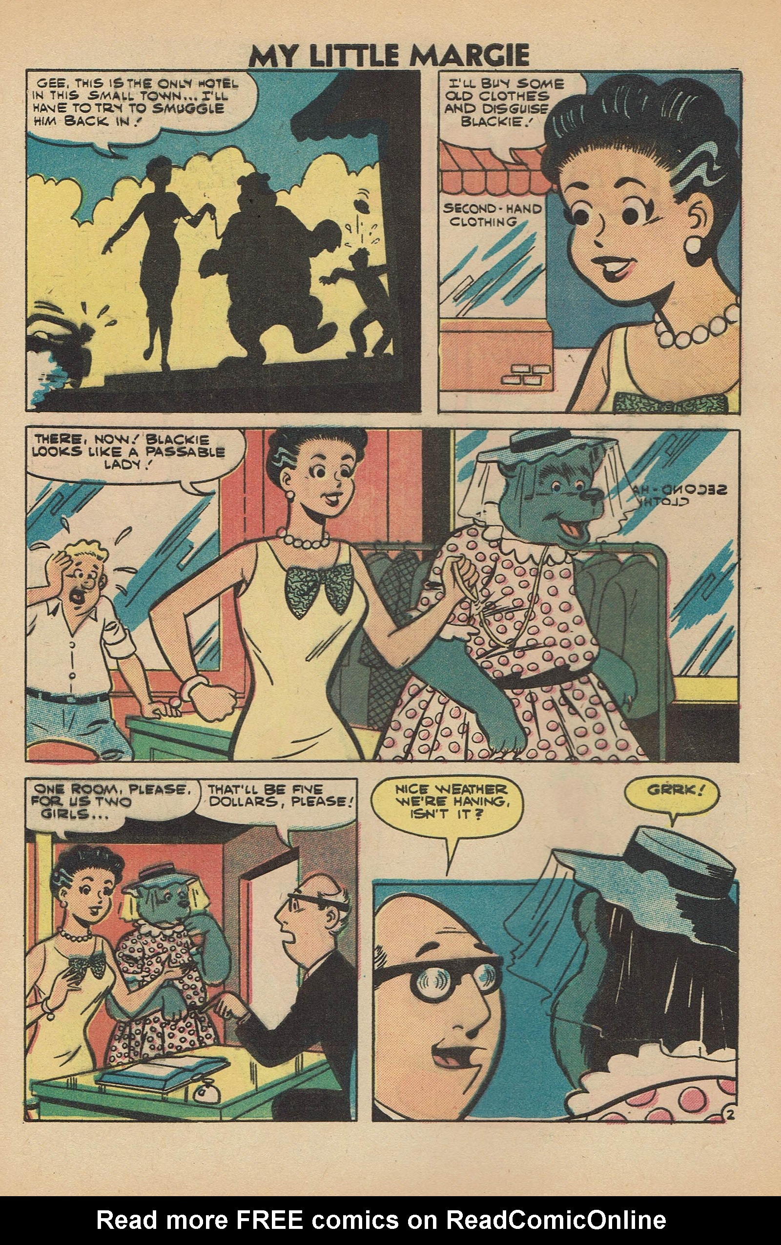 Read online My Little Margie (1954) comic -  Issue #24 - 4