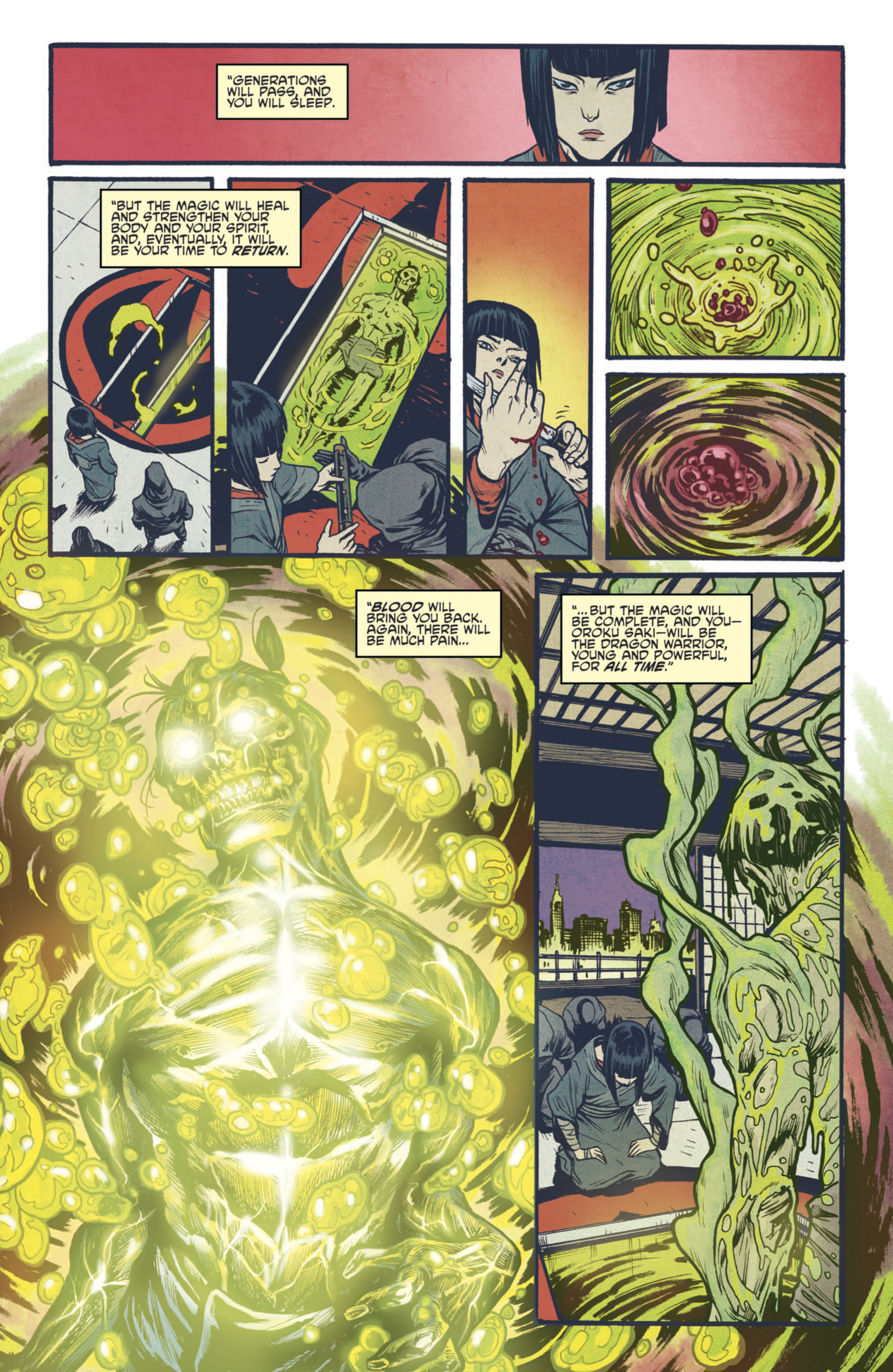 Read online Teenage Mutant Ninja Turtles: The Secret History of the Foot Clan comic -  Issue #4 - 23