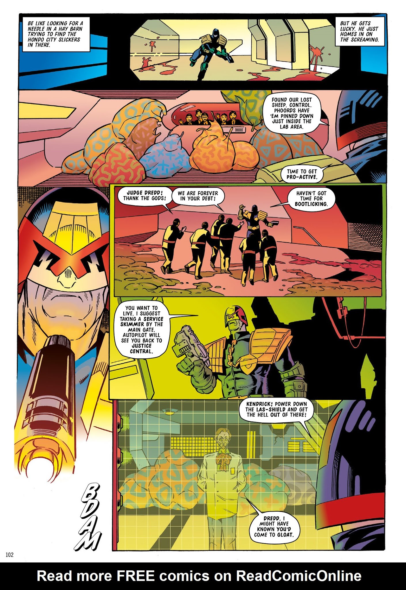 Read online Judge Dredd: The Complete Case Files comic -  Issue # TPB 32 (Part 2) - 5