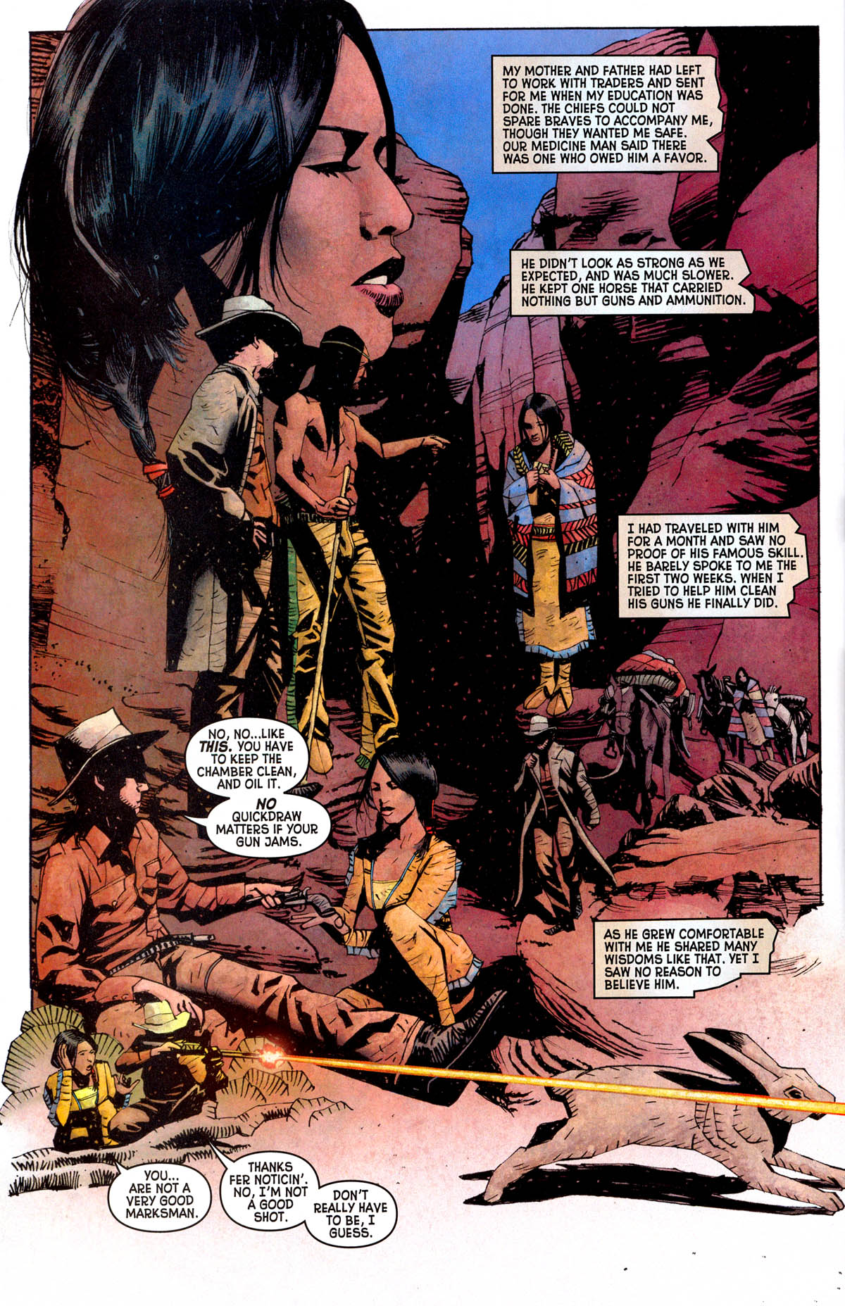 Read online Marvel Westerns: Outlaw Files comic -  Issue #Marvel Westerns Western Legends - 4