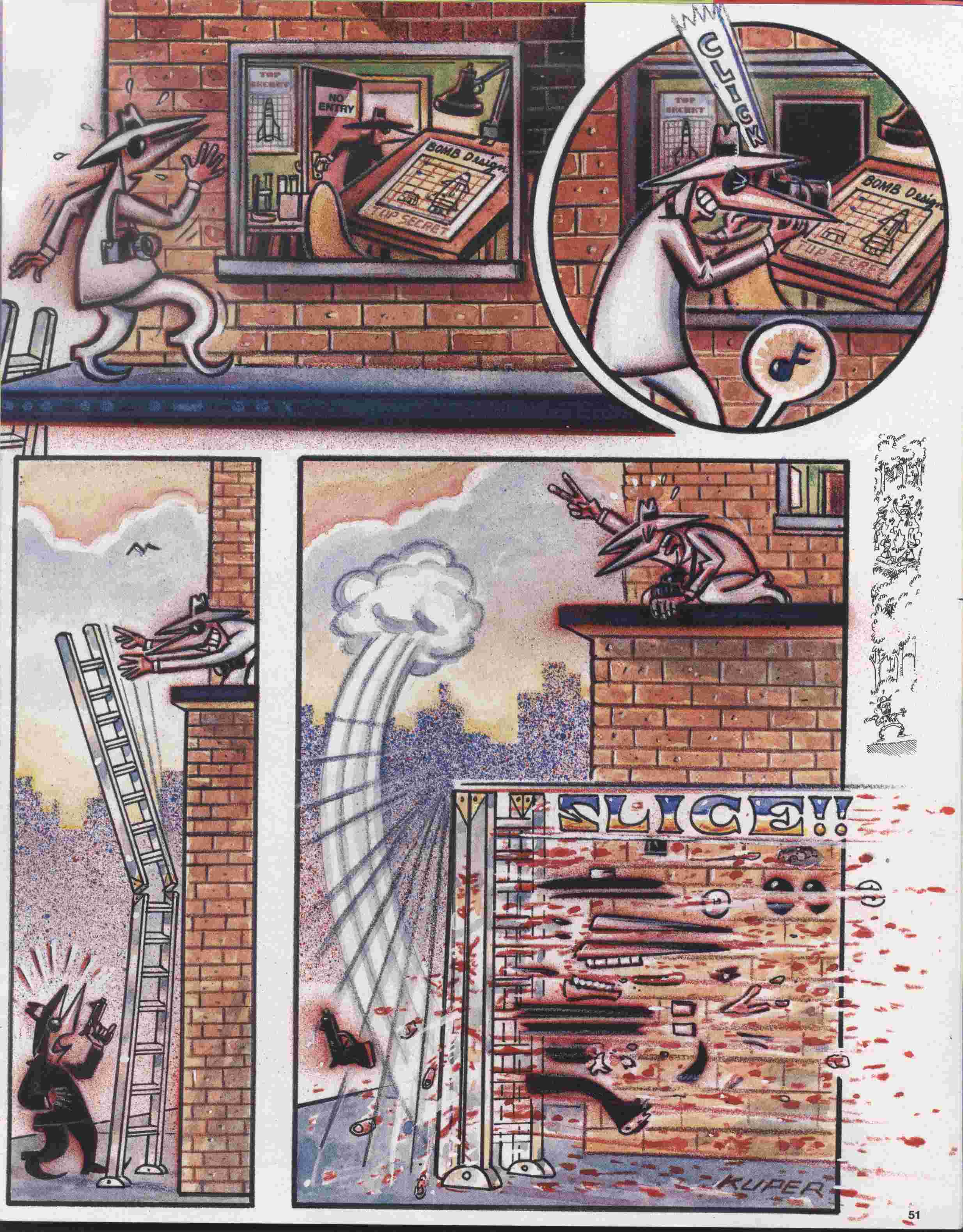 Read online MAD comic -  Issue #424 - 52