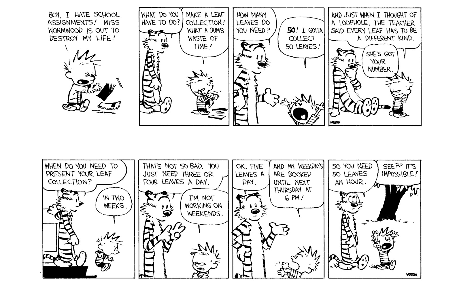 Calvin and Hobbes issue 11 - Page 112