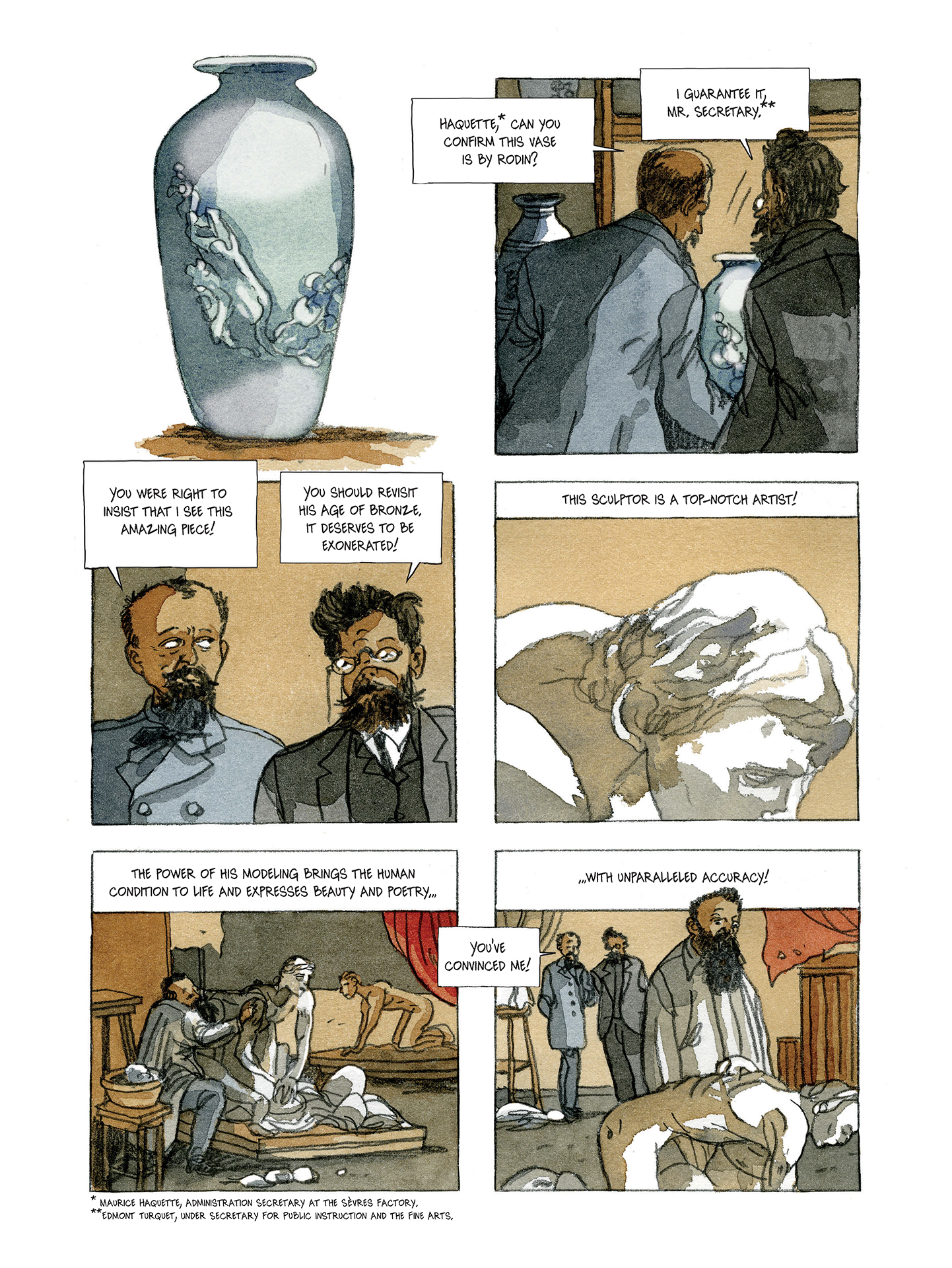 Read online Rodin: Fugit Amor, An Intimate Portrait comic -  Issue # TPB - 41